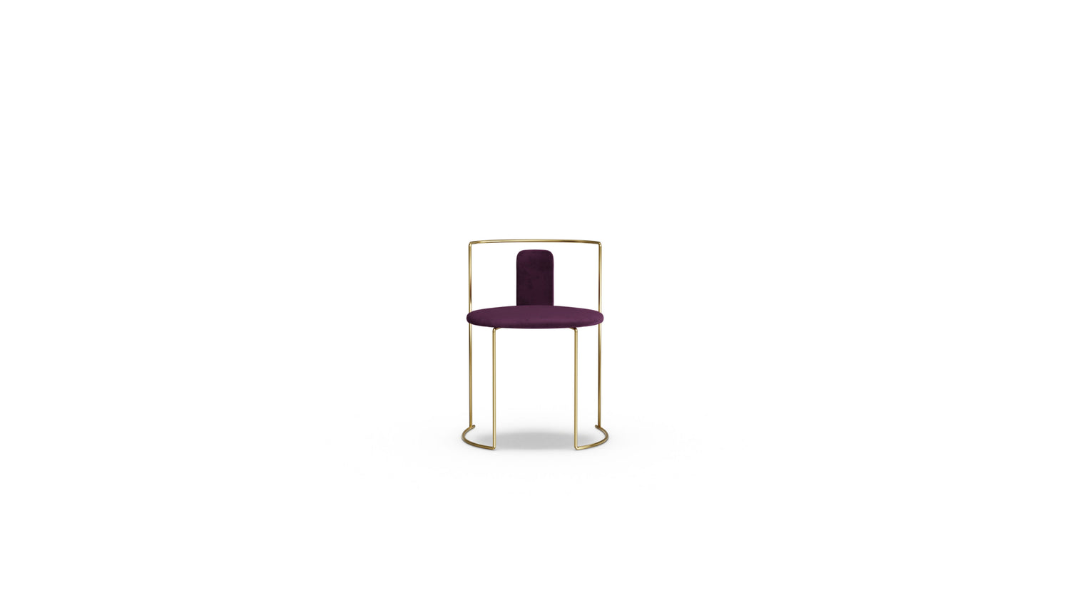 Kazuhide Takahama Gaja Dining Chair in Canada and the USA Padded Back - Front