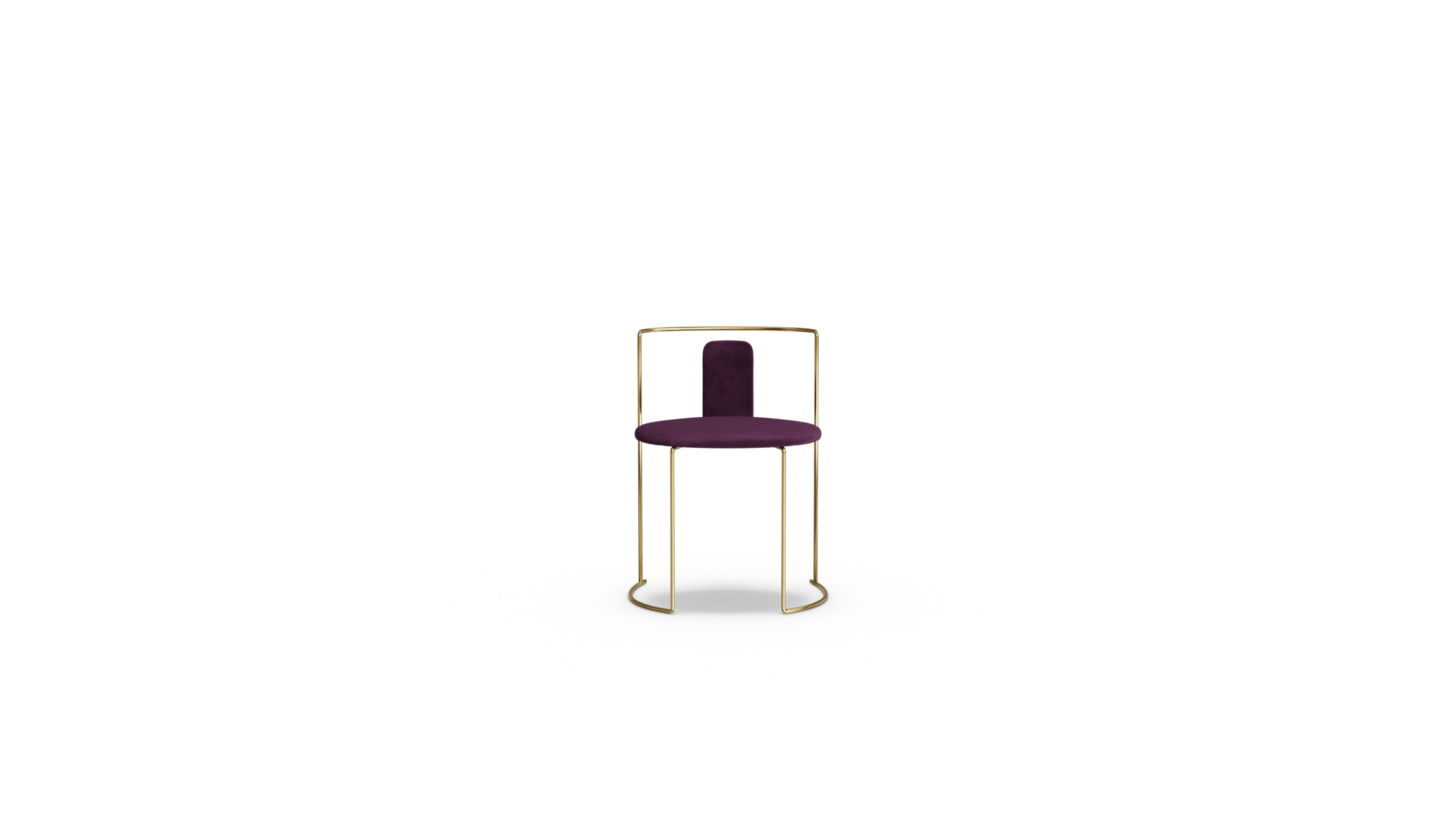 Kazuhide Takahama Gaja Dining Chair in Canada and the USA Padded Back - Front