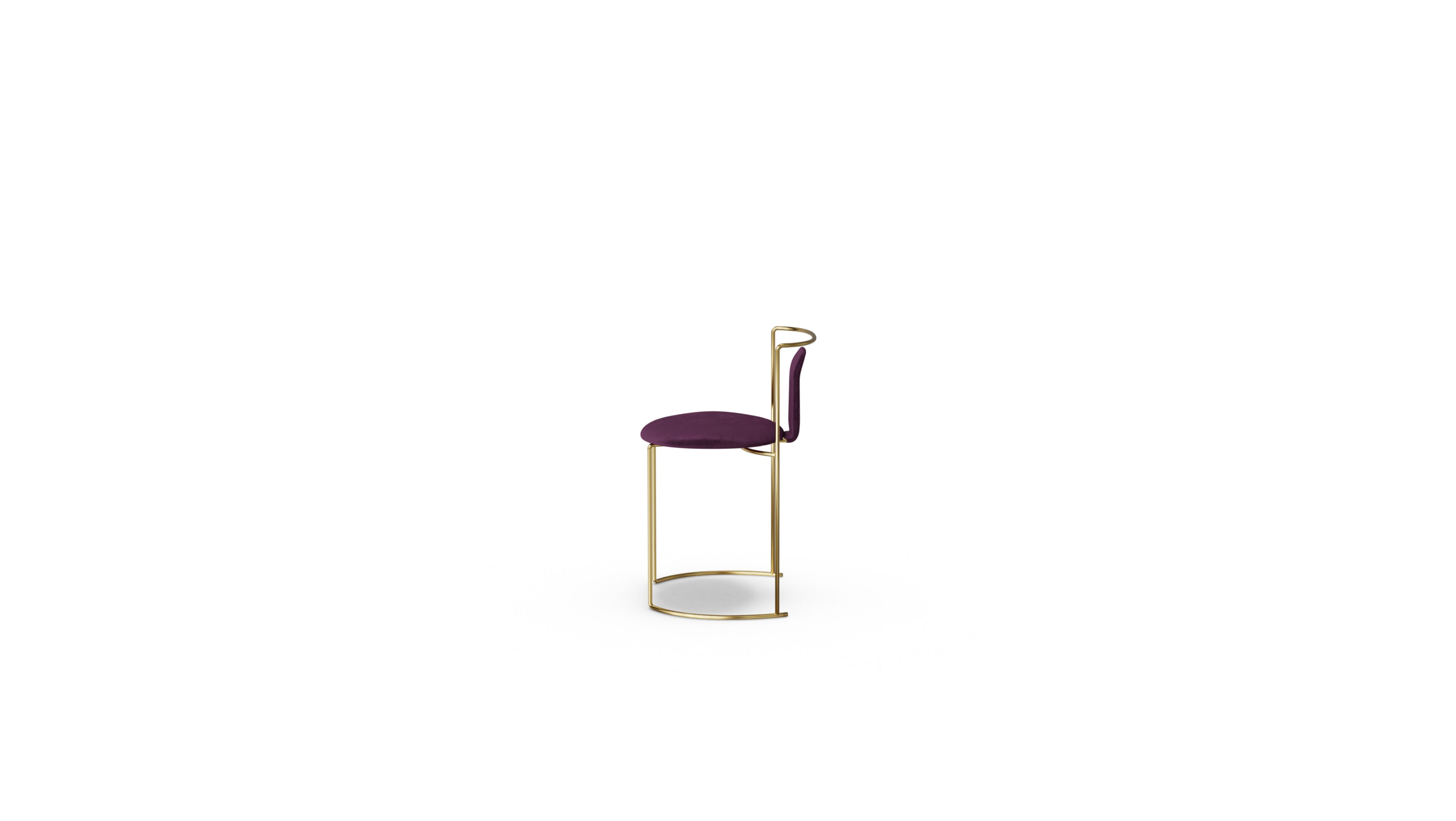 Kazuhide Takahama Gaja Dining Chair in Canada and the USA Padded Back - Side