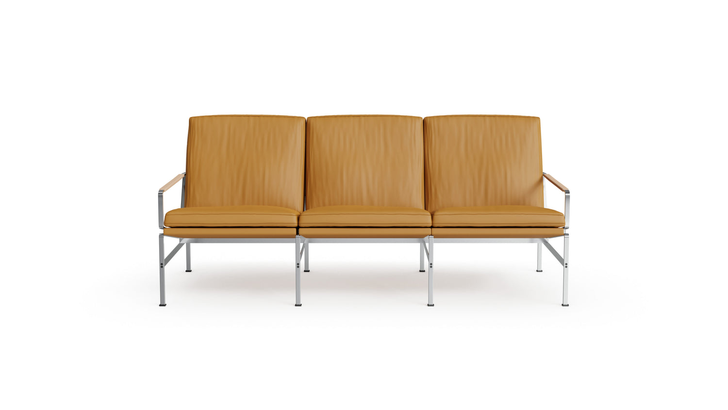 Lange Production FK6720-3 Sofa by Fabricius and Kastholm in the USA and Canada - Front