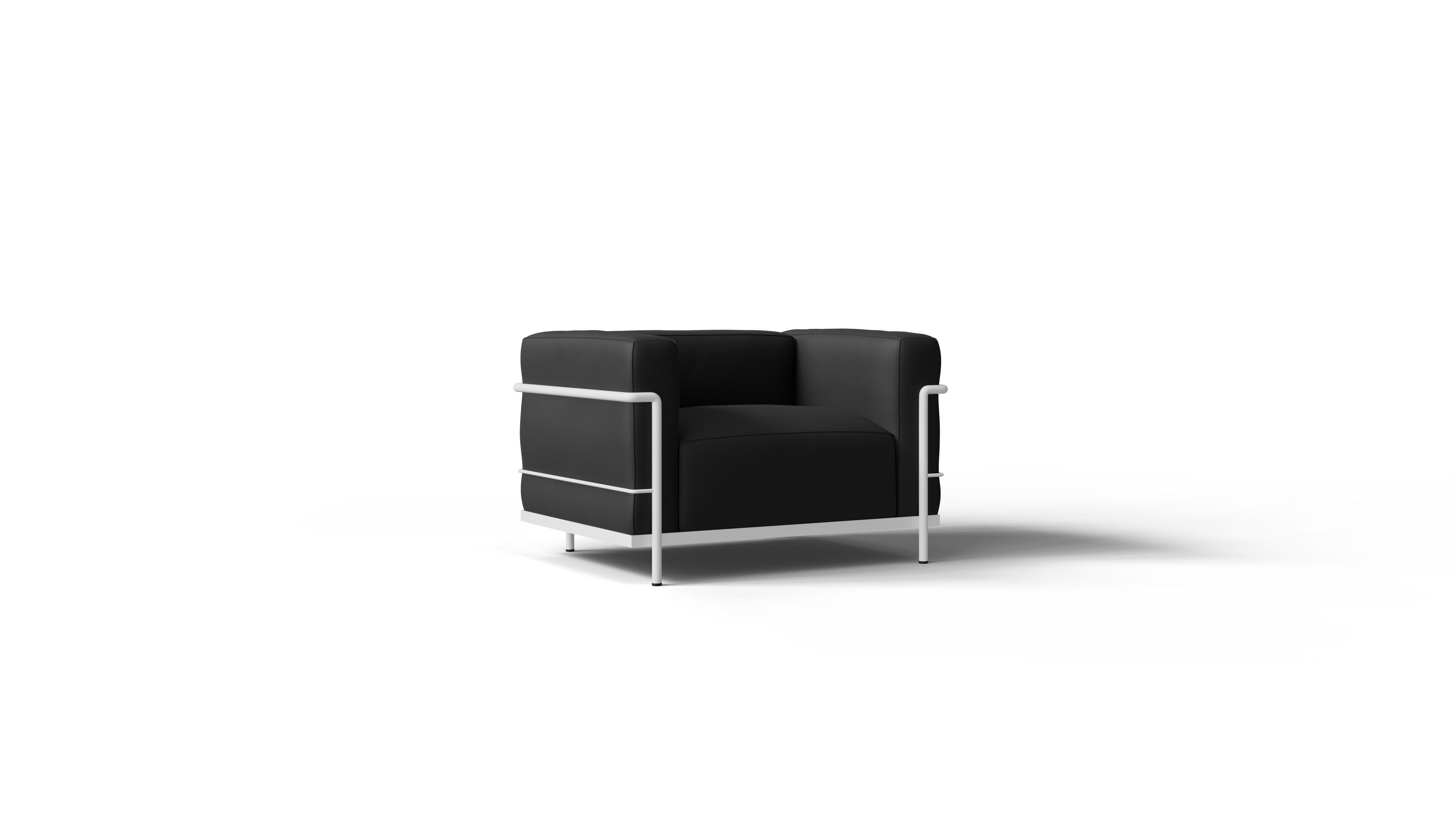 LC3 Armchair: Confort Grand Modèle One-Seater