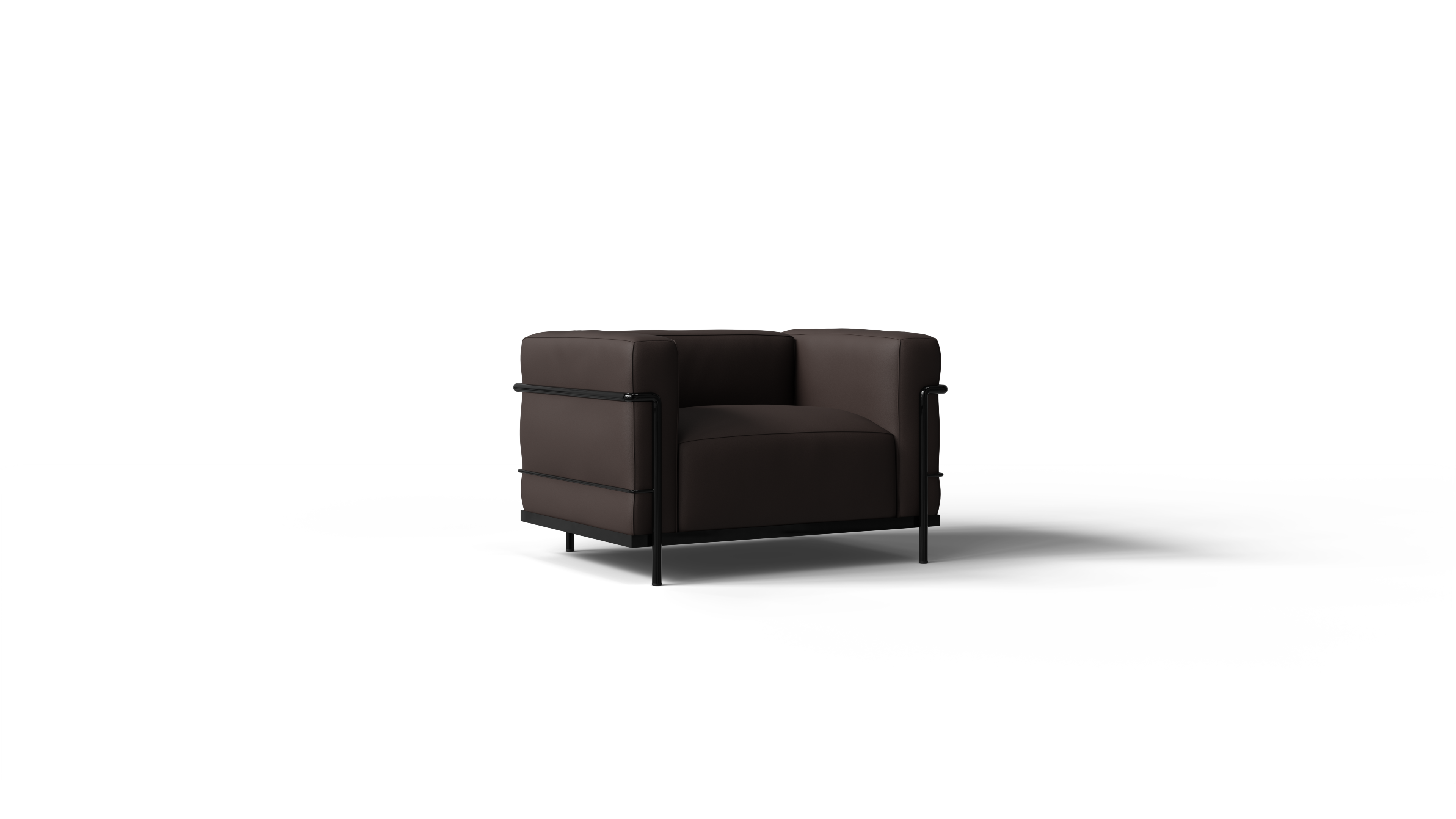 LC3 Armchair: Confort Grand Modèle One-Seater