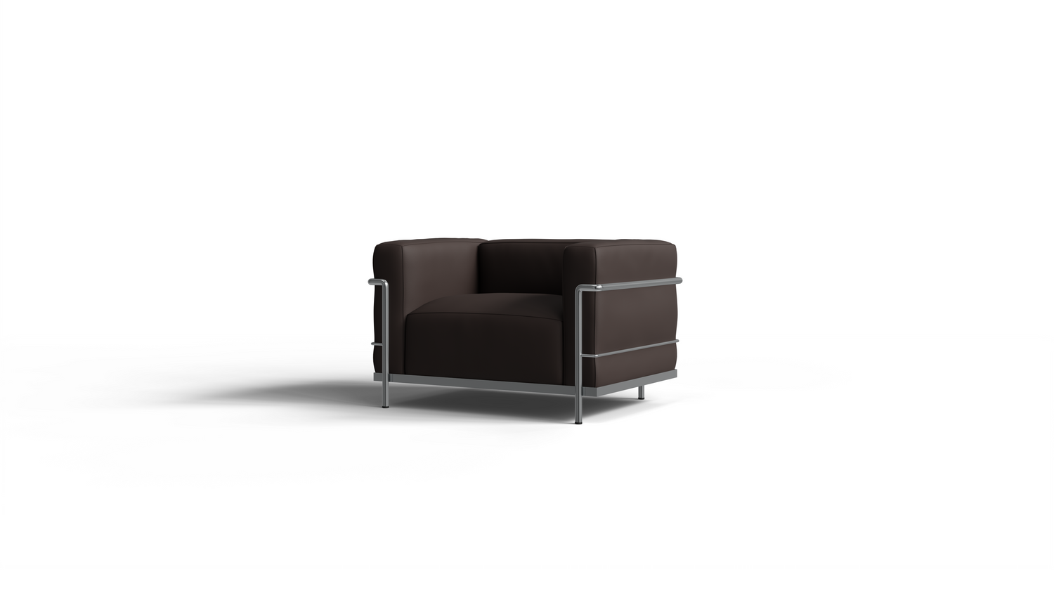 LC3 Armchair: Confort Grand Modèle One-Seater