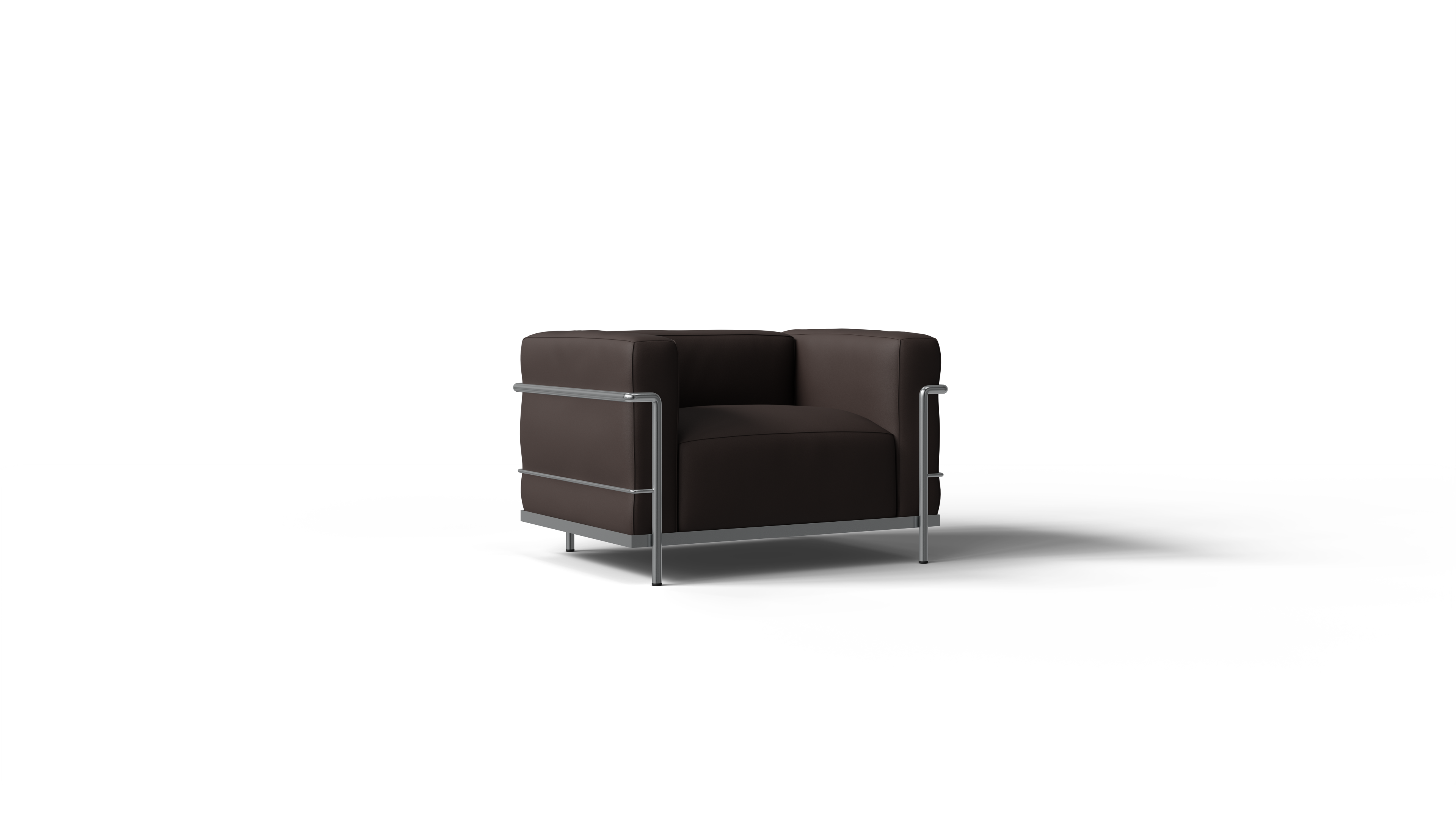 LC3 Armchair: Confort Grand Modèle One-Seater