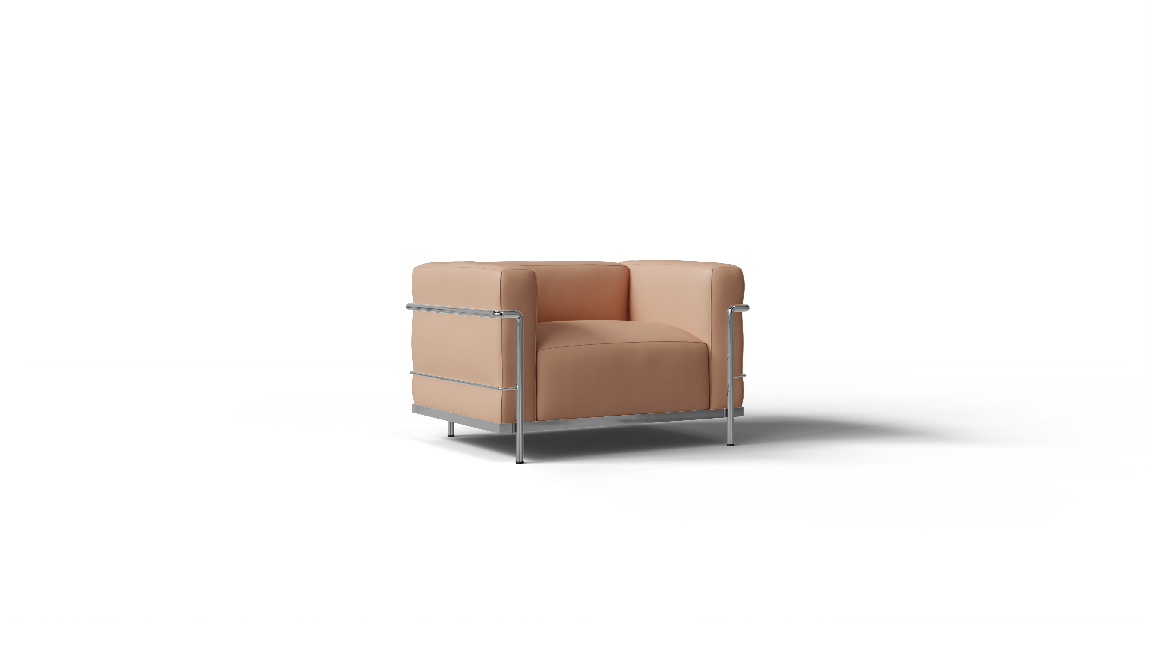 LC3 Armchair: Confort Grand Modèle One-Seater