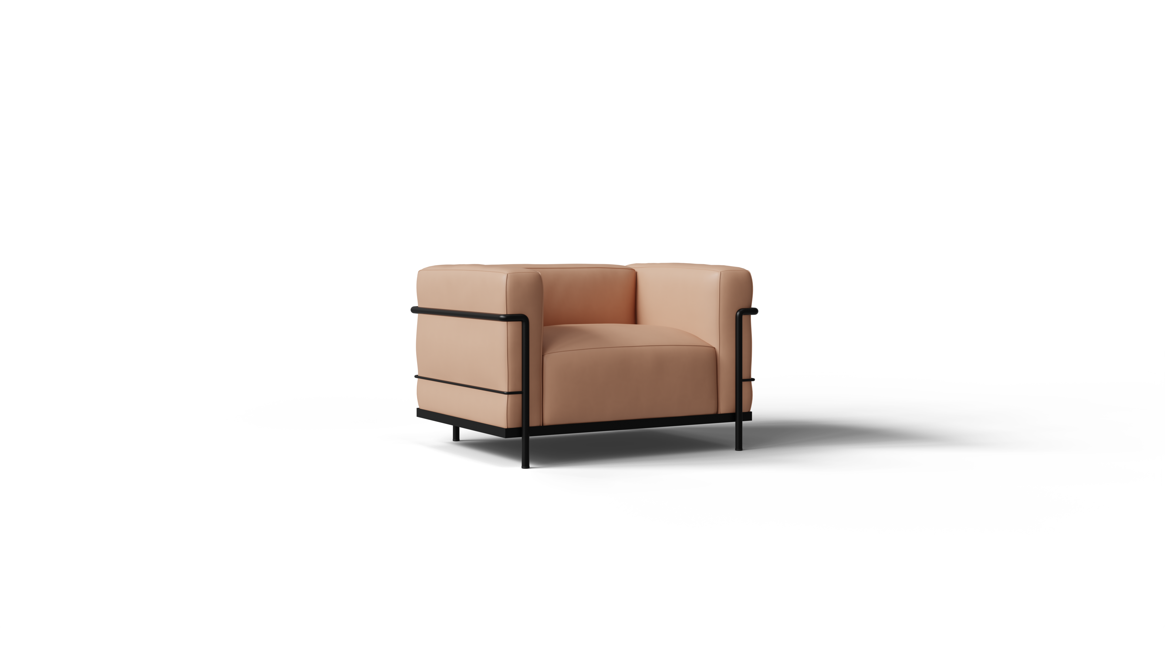 LC3 Armchair: Confort Grand Modèle One-Seater