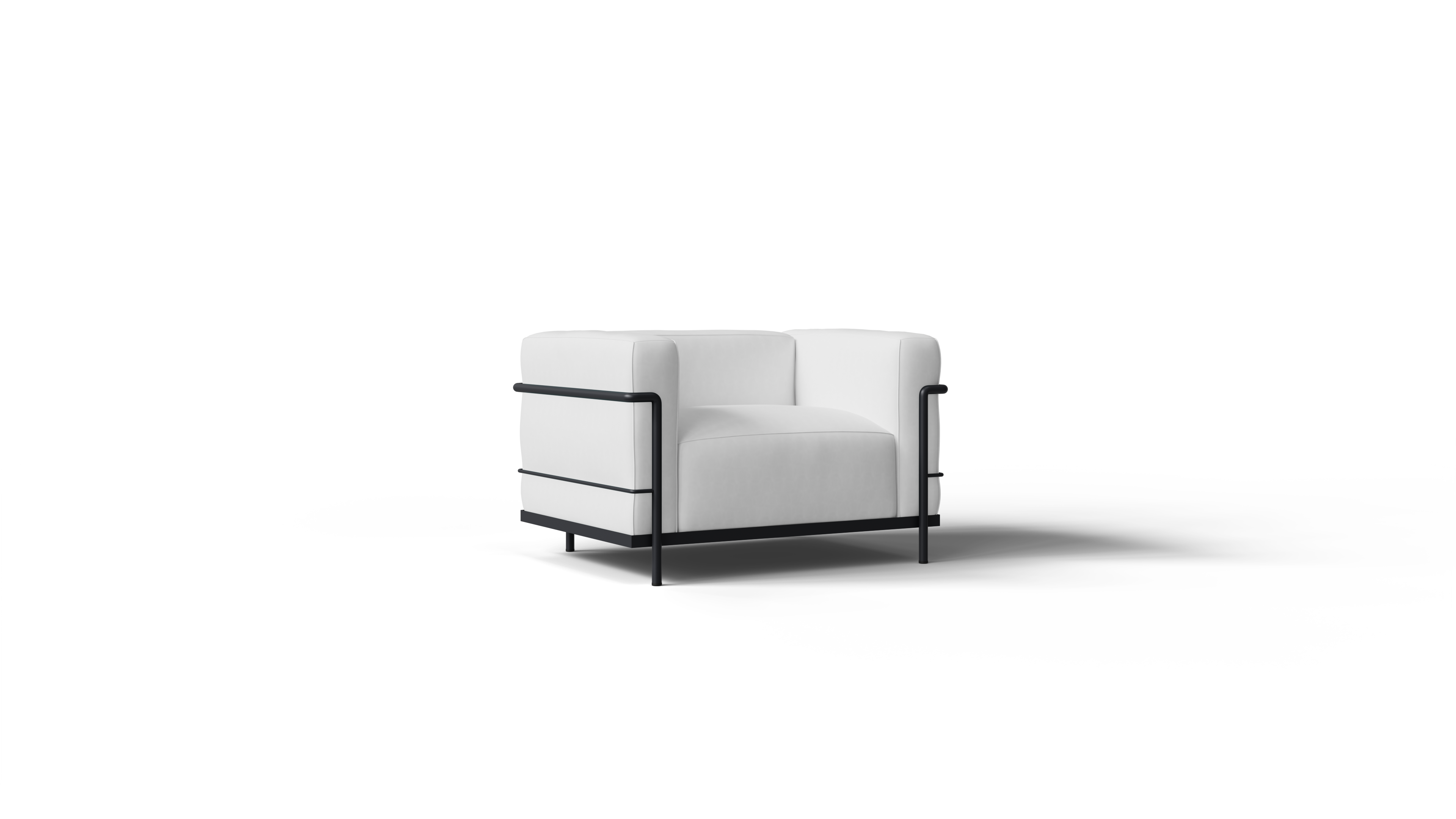 LC3 Armchair: Confort Grand Modèle One-Seater