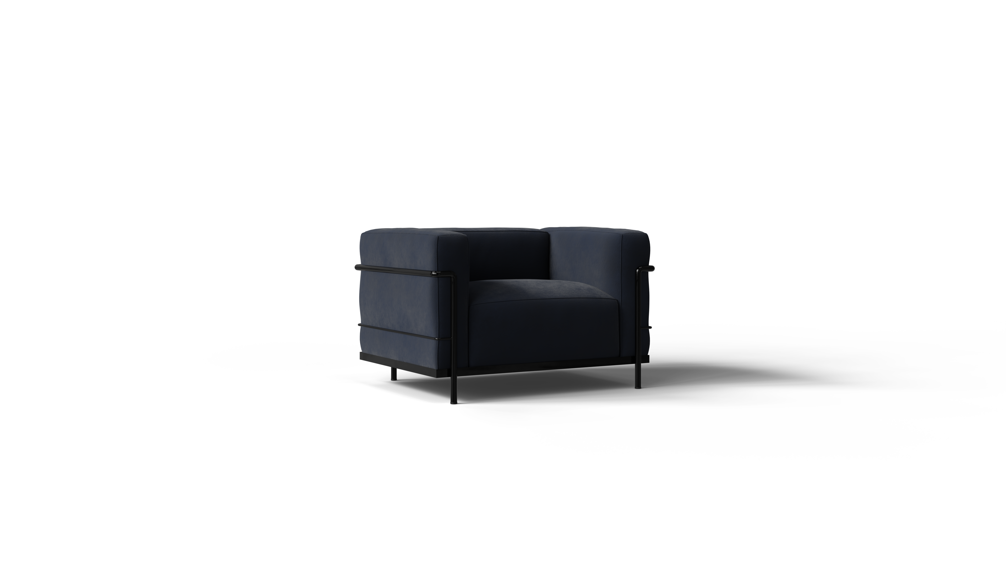 LC3 Armchair: Confort Grand Modèle One-Seater