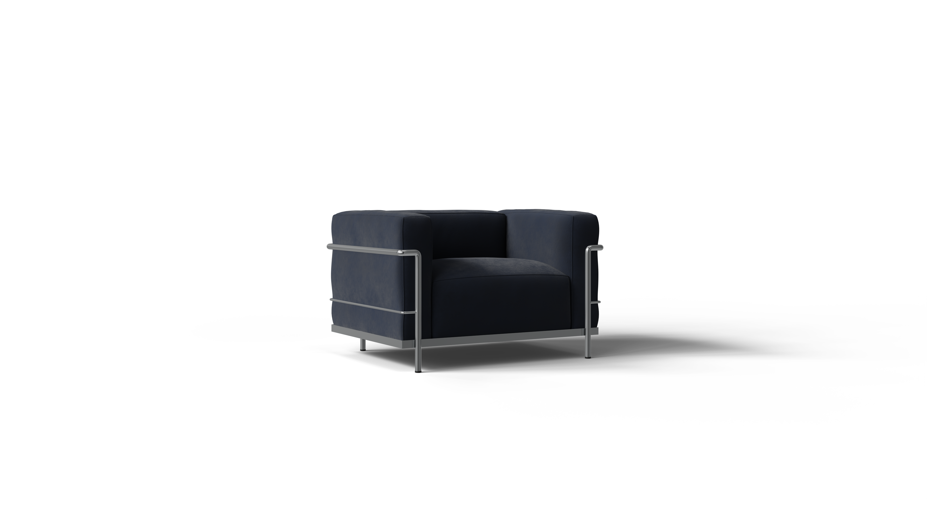 LC3 Armchair: Confort Grand Modèle One-Seater