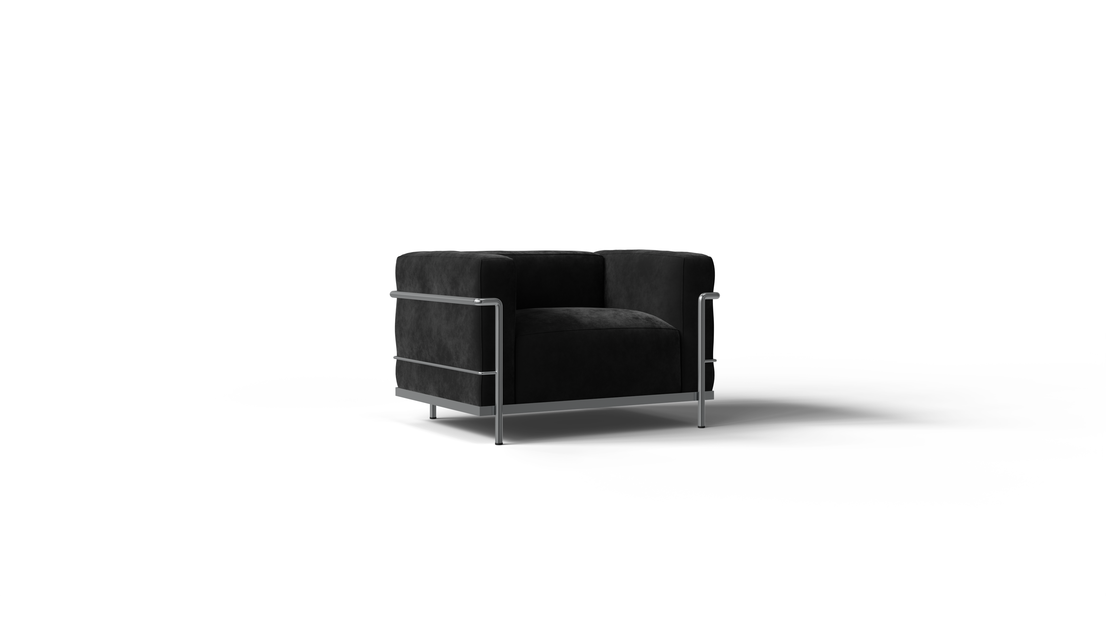 LC3 Armchair: Confort Grand Modèle One-Seater