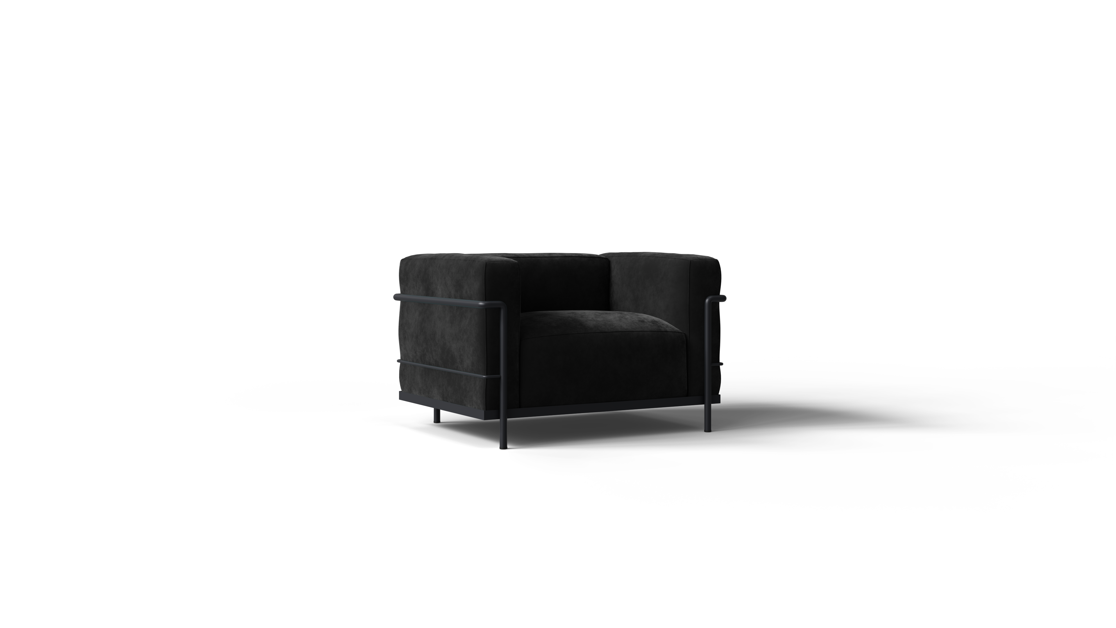 LC3 Armchair: Confort Grand Modèle One-Seater