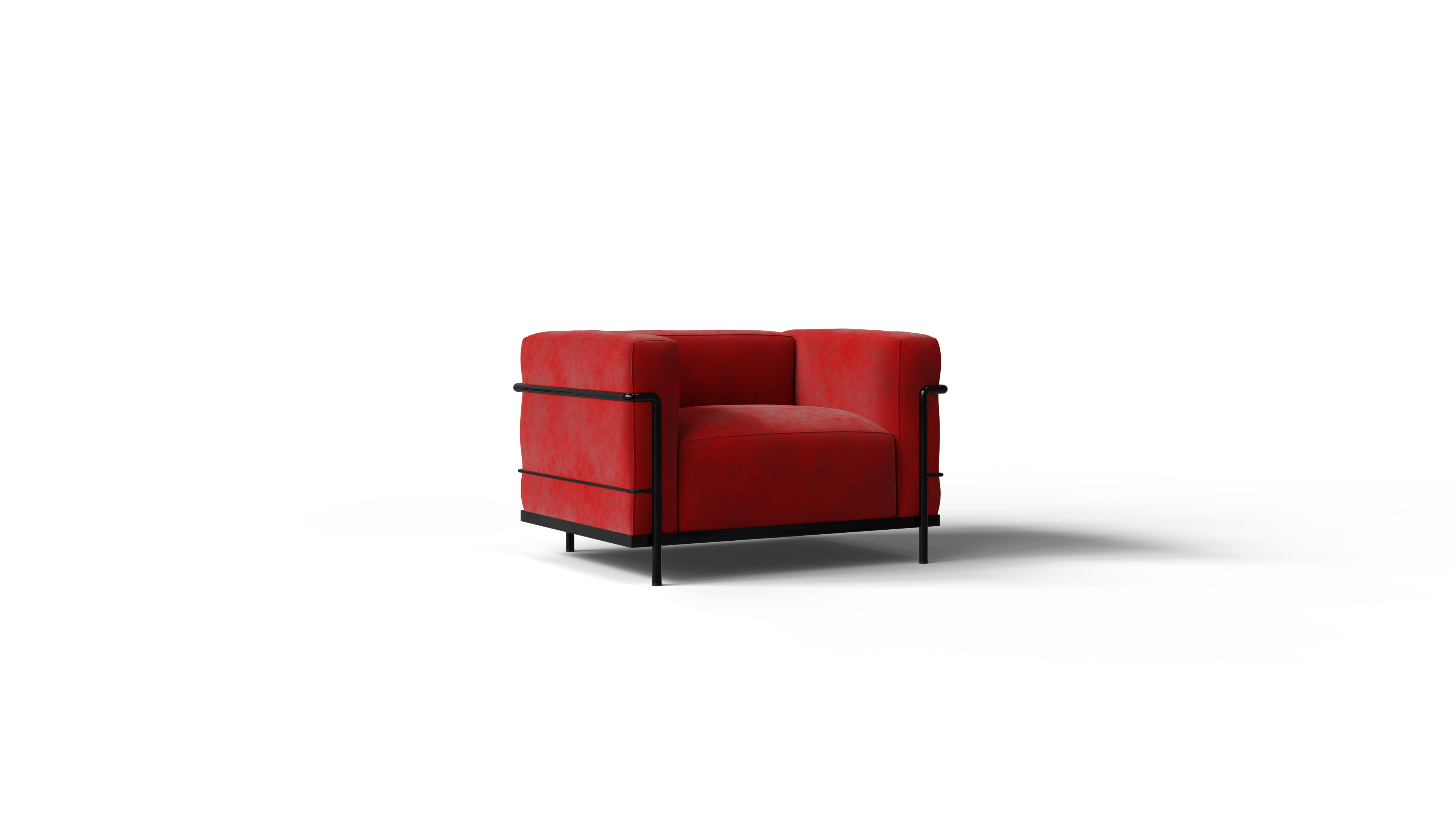 LC3 Armchair: Confort Grand Modèle One-Seater