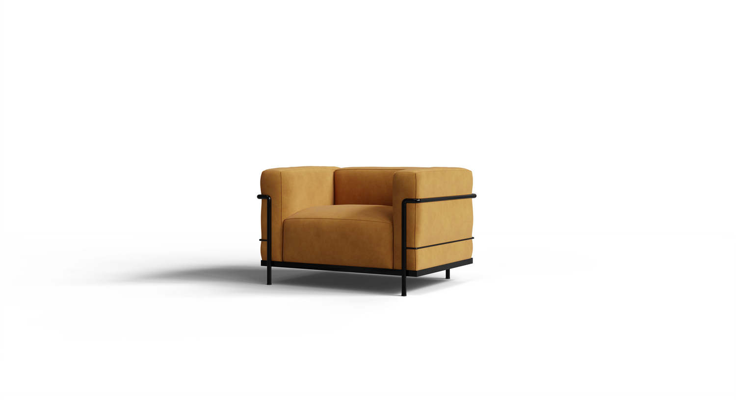 LC3 Armchair: Confort Grand Modèle One-Seater