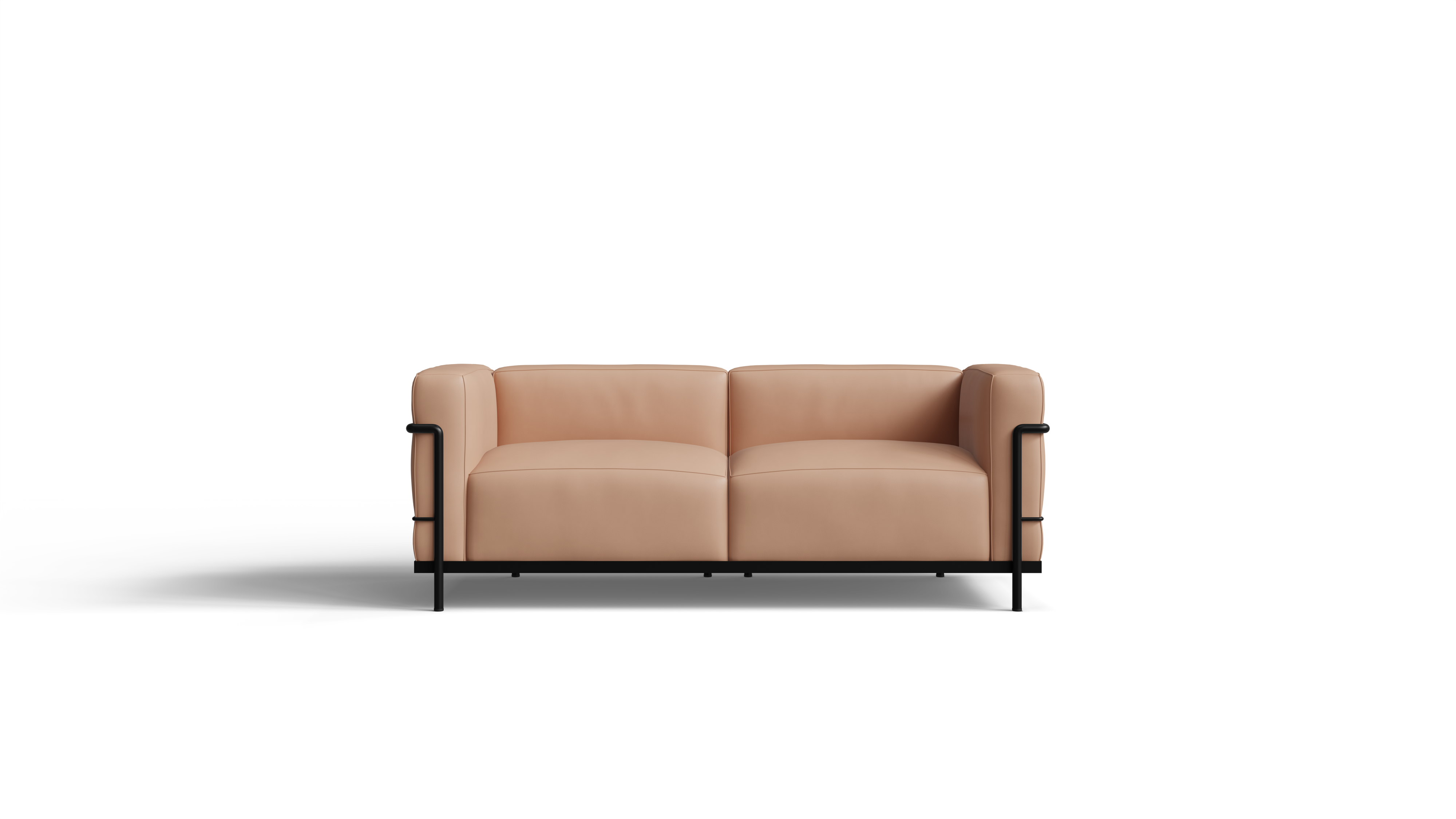 LC3 Confort Grand Modèle Sofa: Two-Seater Loveseat