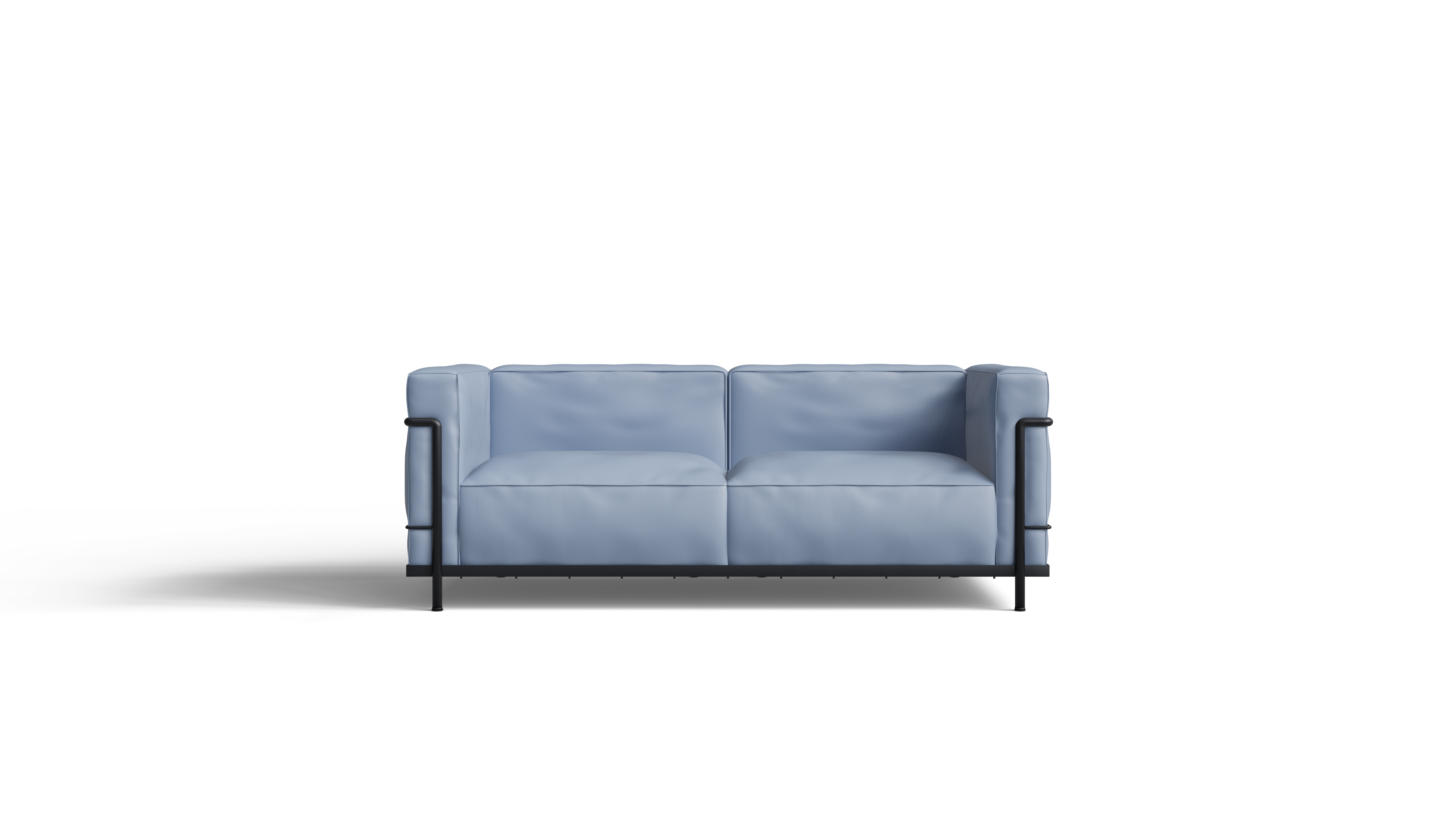 LC3 Confort Grand Modèle Sofa: Two-Seater Loveseat | Down Feather