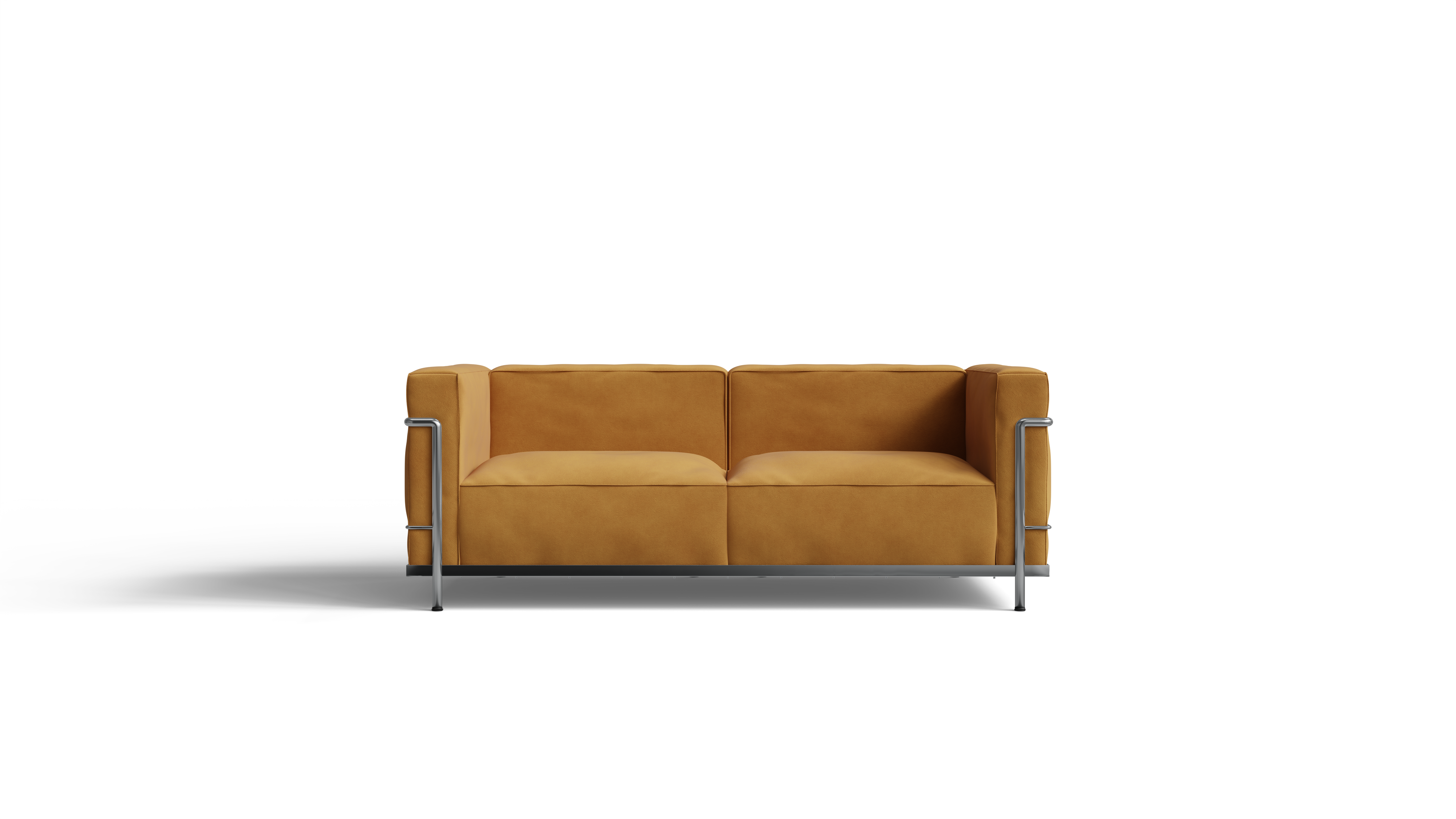 LC3 Confort Grand Modèle Sofa: Two-Seater Loveseat | Down Feather