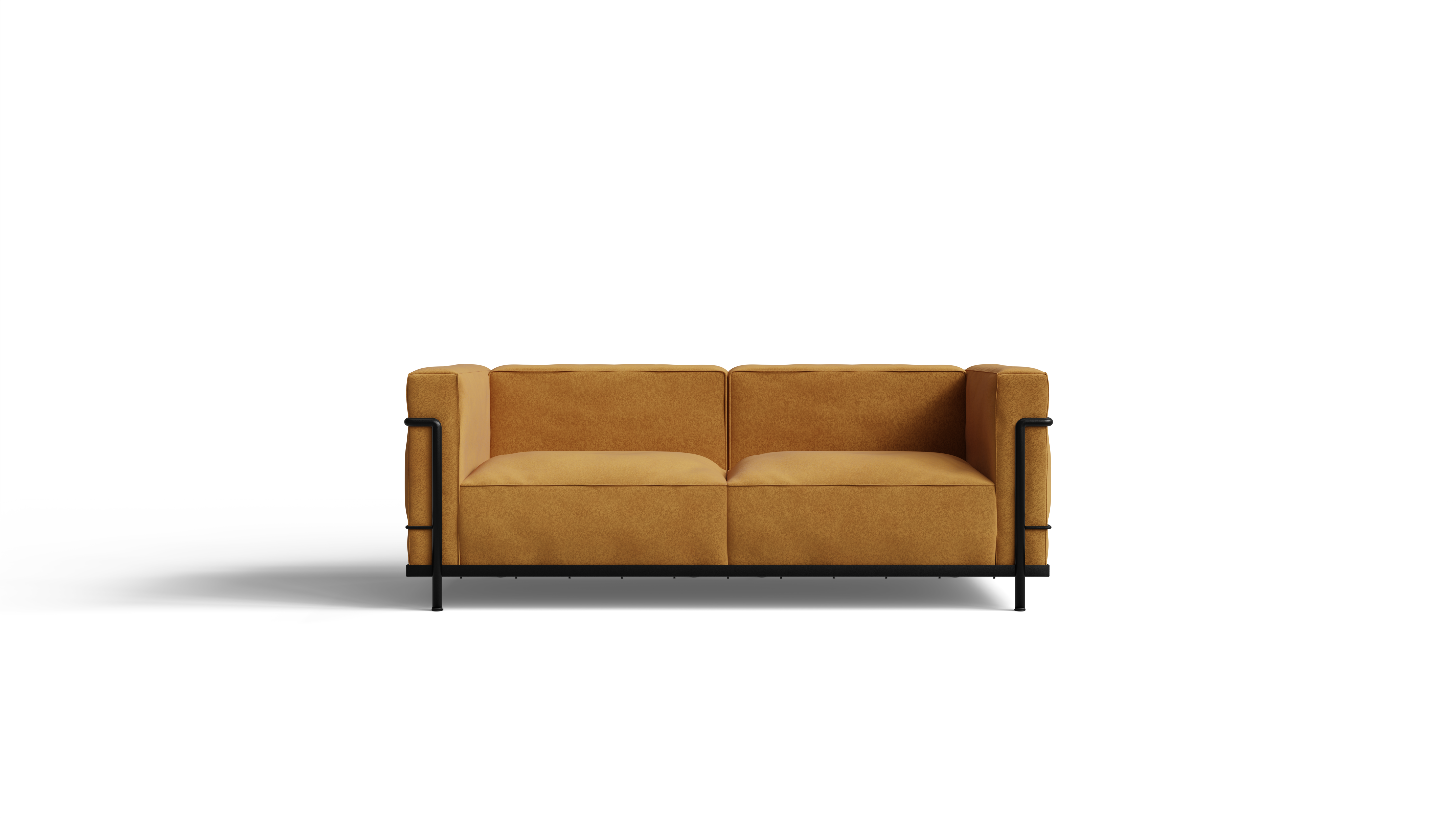 LC3 Confort Grand Modèle Sofa: Two-Seater Loveseat | Down Feather