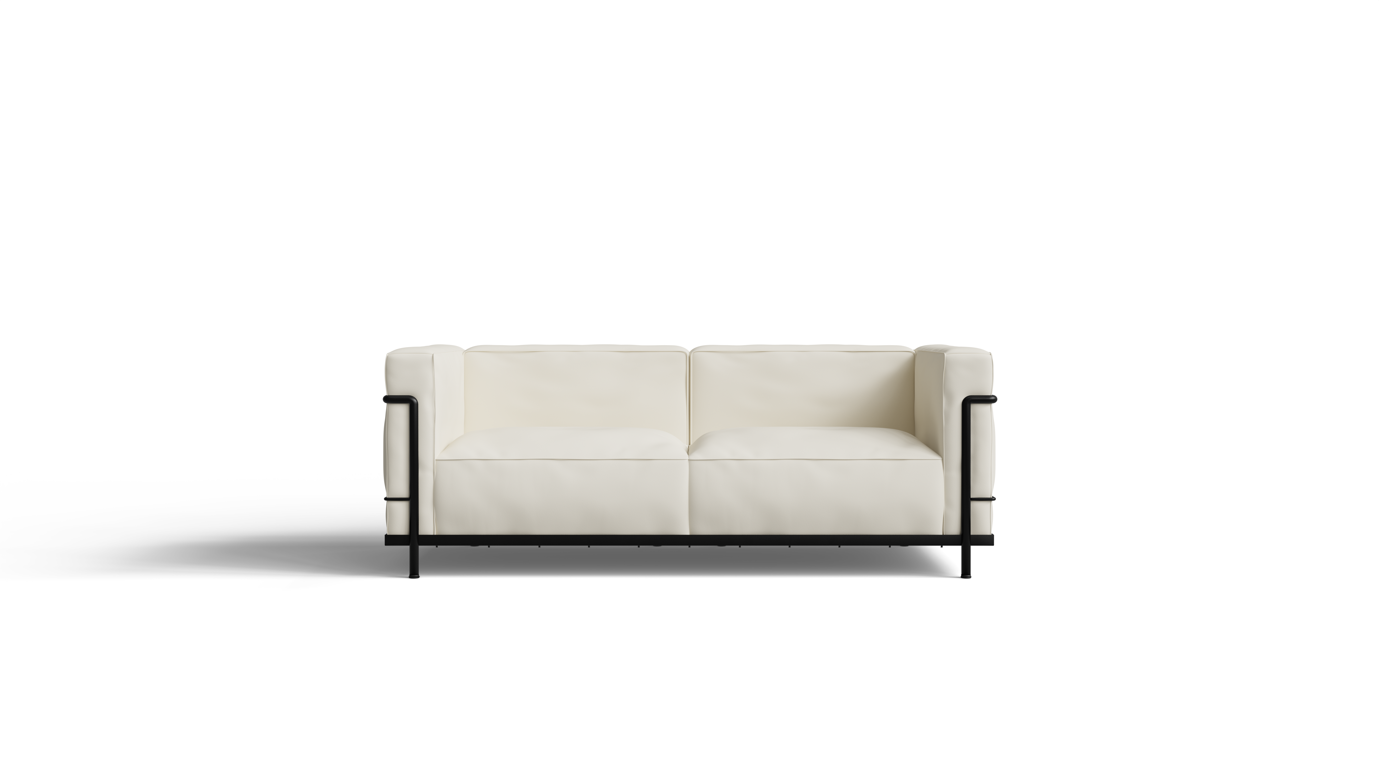 LC3 Confort Grand Modèle Sofa: Two-Seater Loveseat | Down Feather
