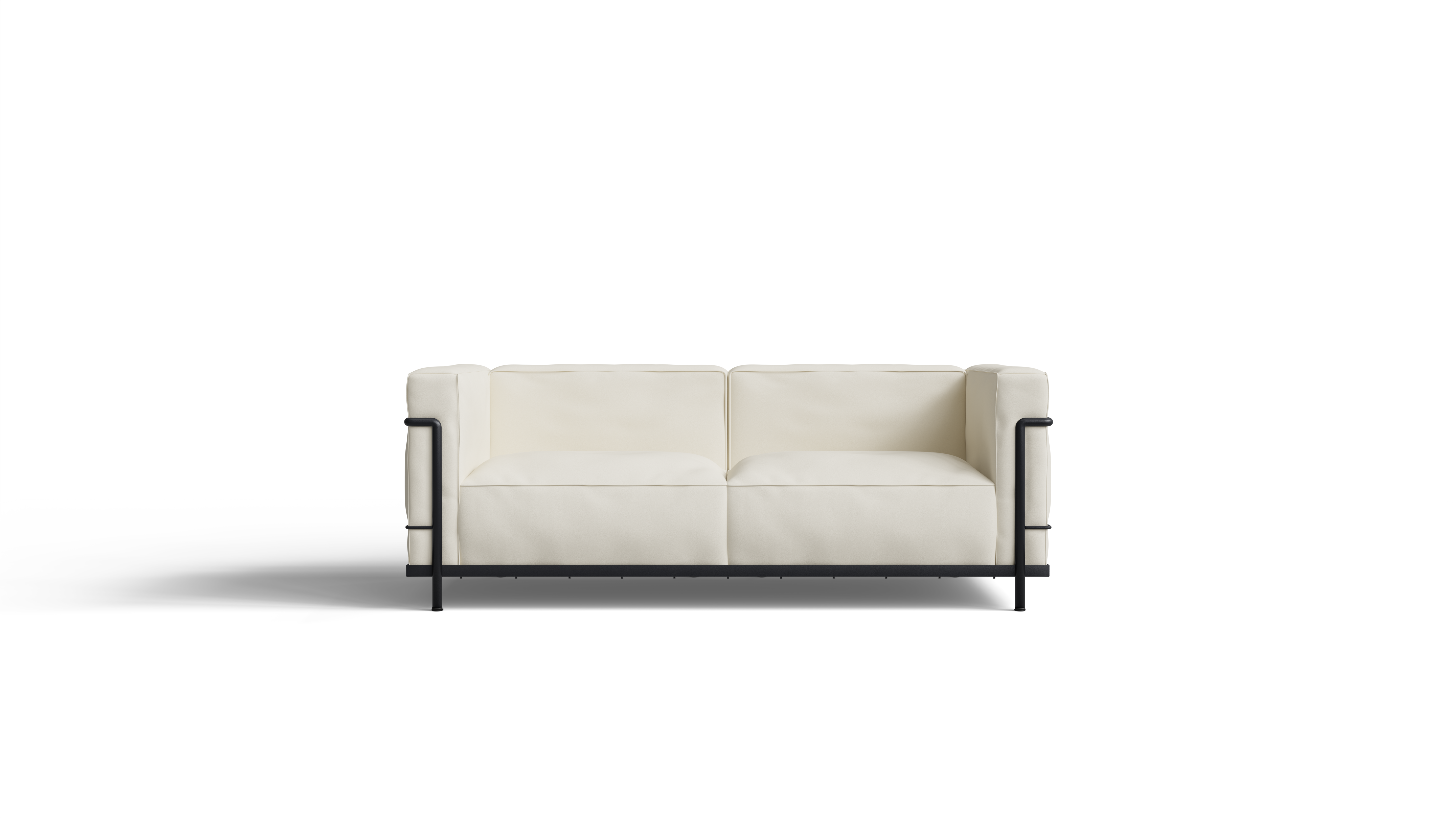 LC3 Confort Grand Modèle Sofa: Two-Seater Loveseat | Down Feather