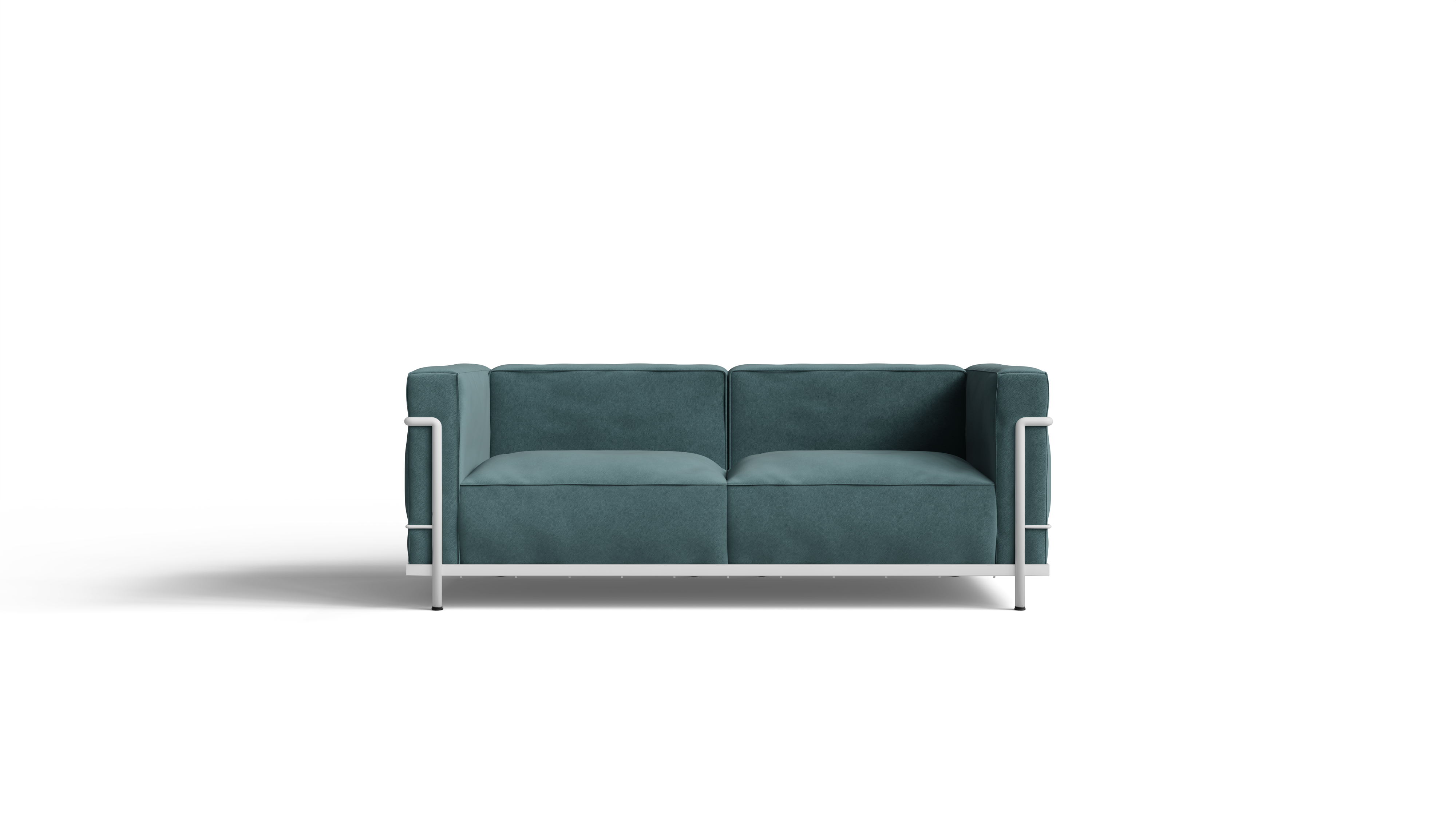LC3 Confort Grand Modèle Sofa: Two-Seater Loveseat | Down Feather