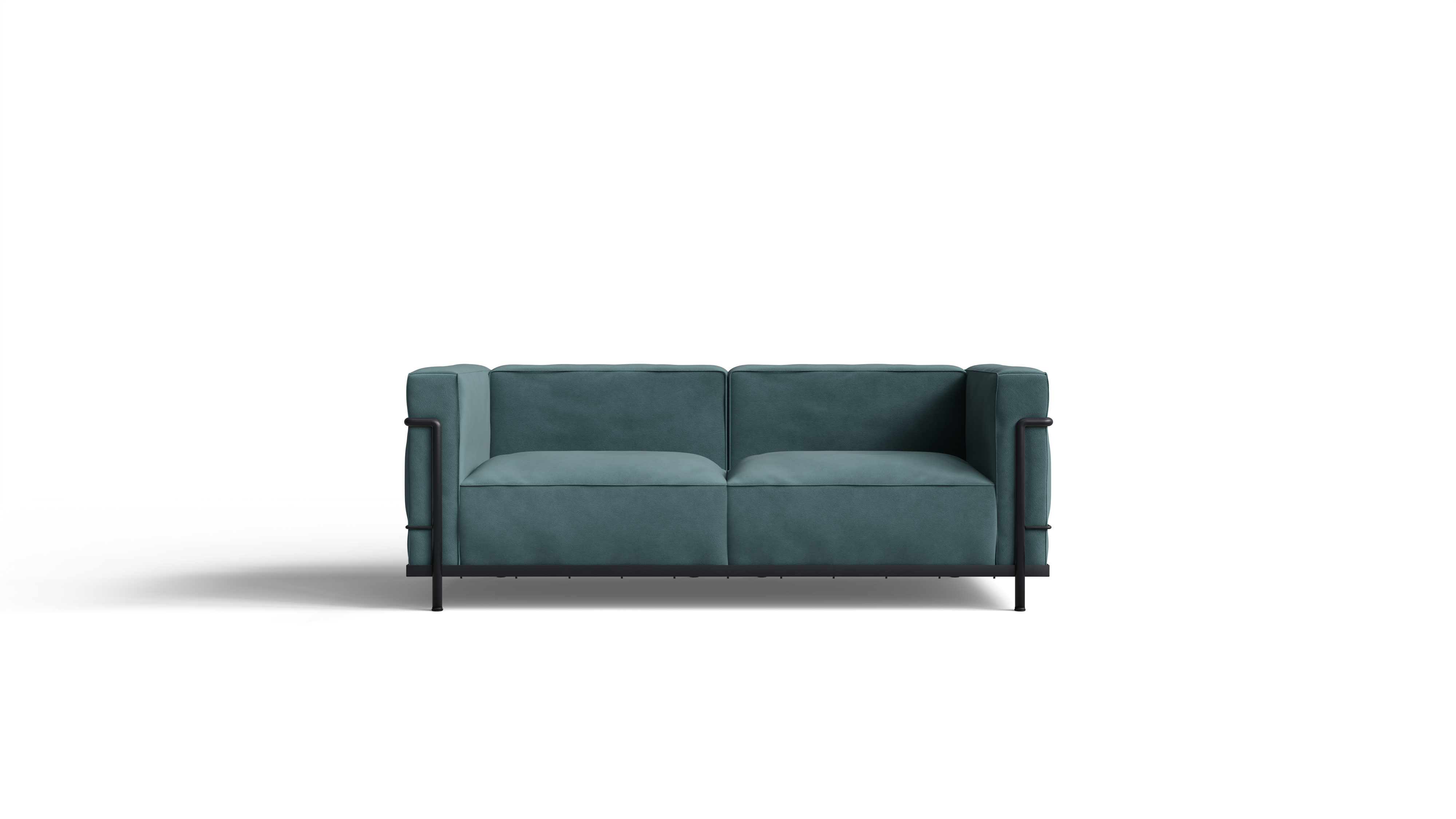LC3 Confort Grand Modèle Sofa: Two-Seater Loveseat | Down Feather