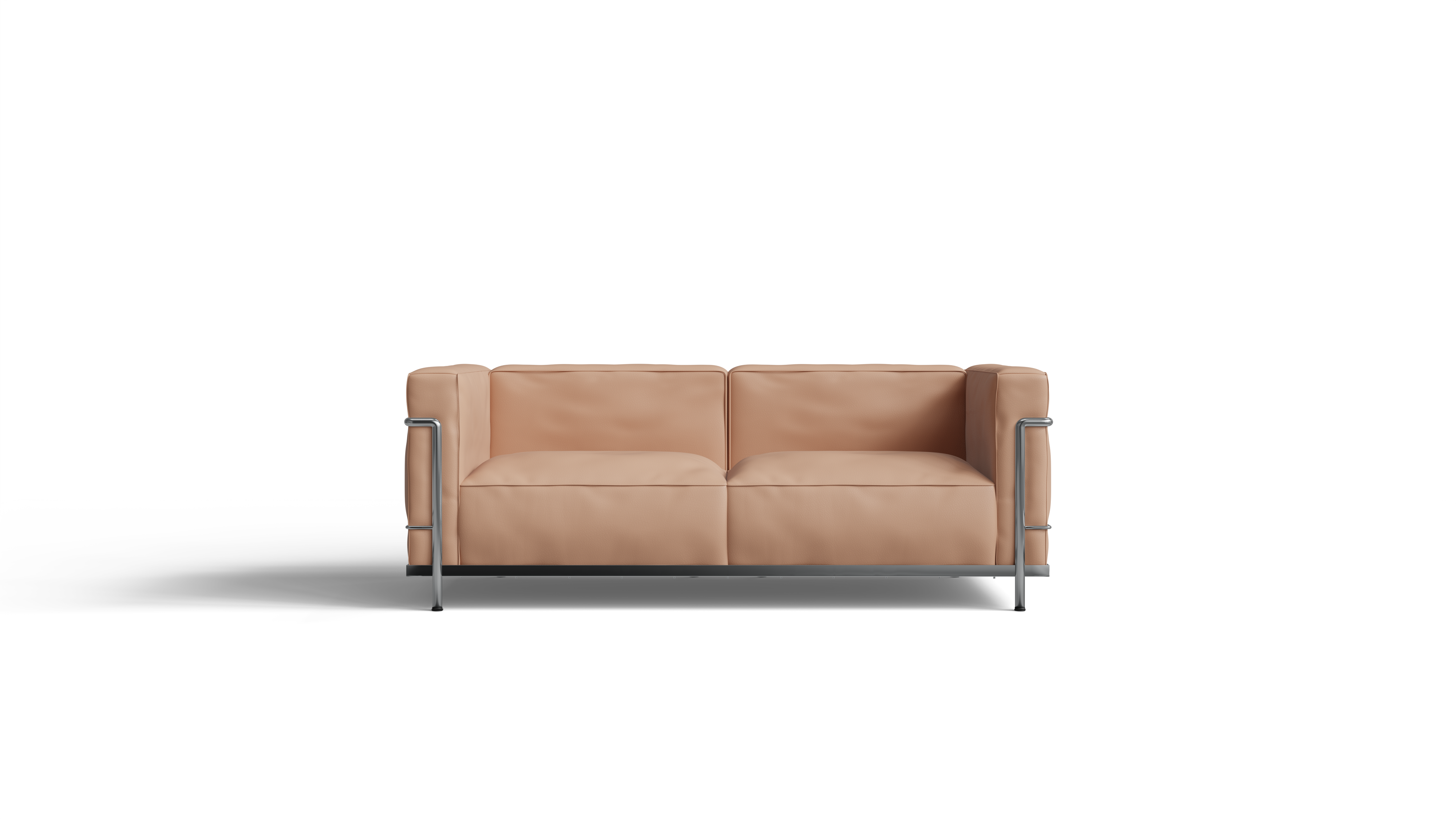 LC3 Confort Grand Modèle Sofa: Two-Seater Loveseat | Down Feather
