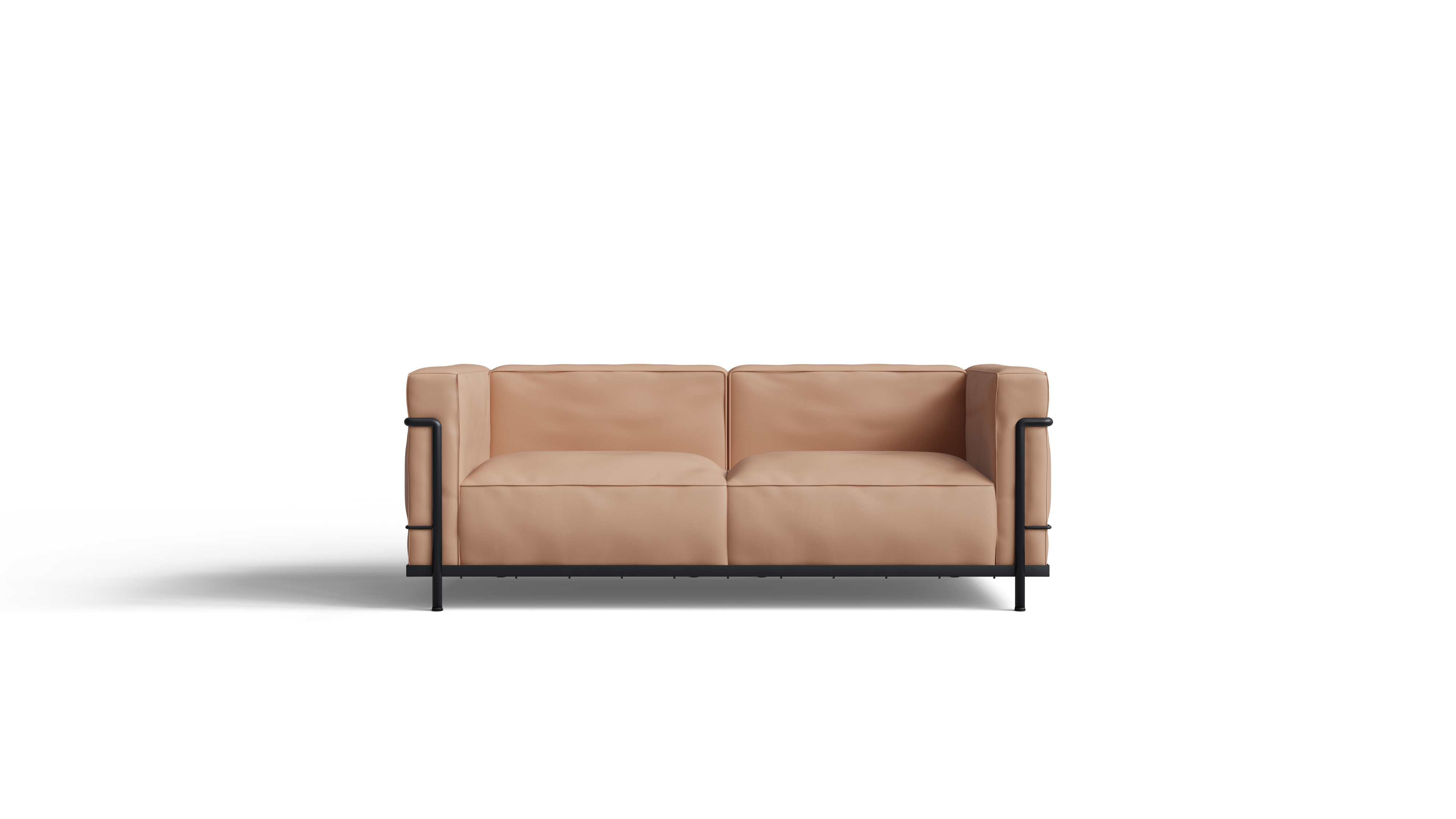 LC3 Confort Grand Modèle Sofa: Two-Seater Loveseat | Down Feather
