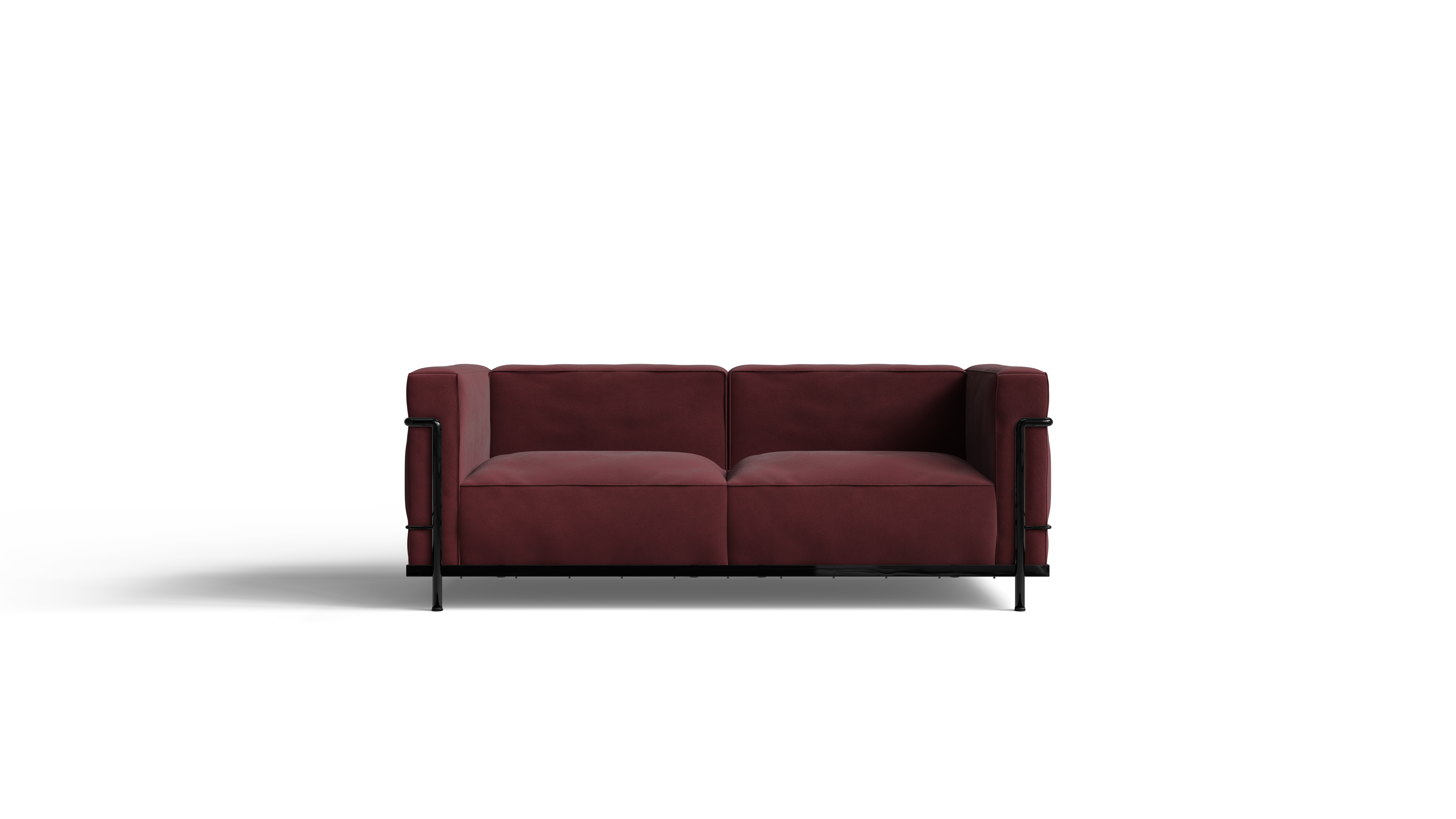 LC3 Confort Grand Modèle Sofa: Two-Seater Loveseat | Down Feather