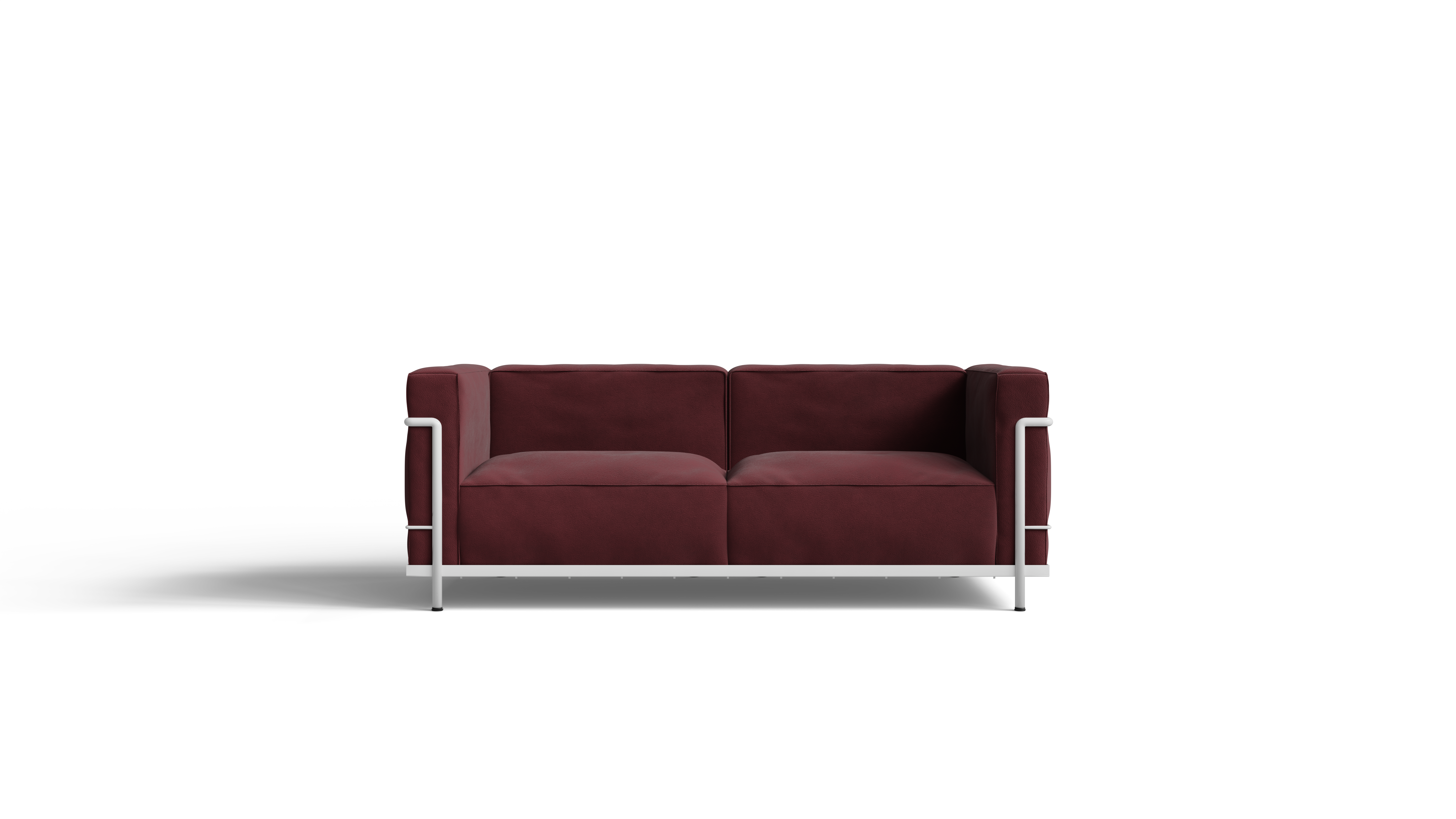 LC3 Confort Grand Modèle Sofa: Two-Seater Loveseat | Down Feather