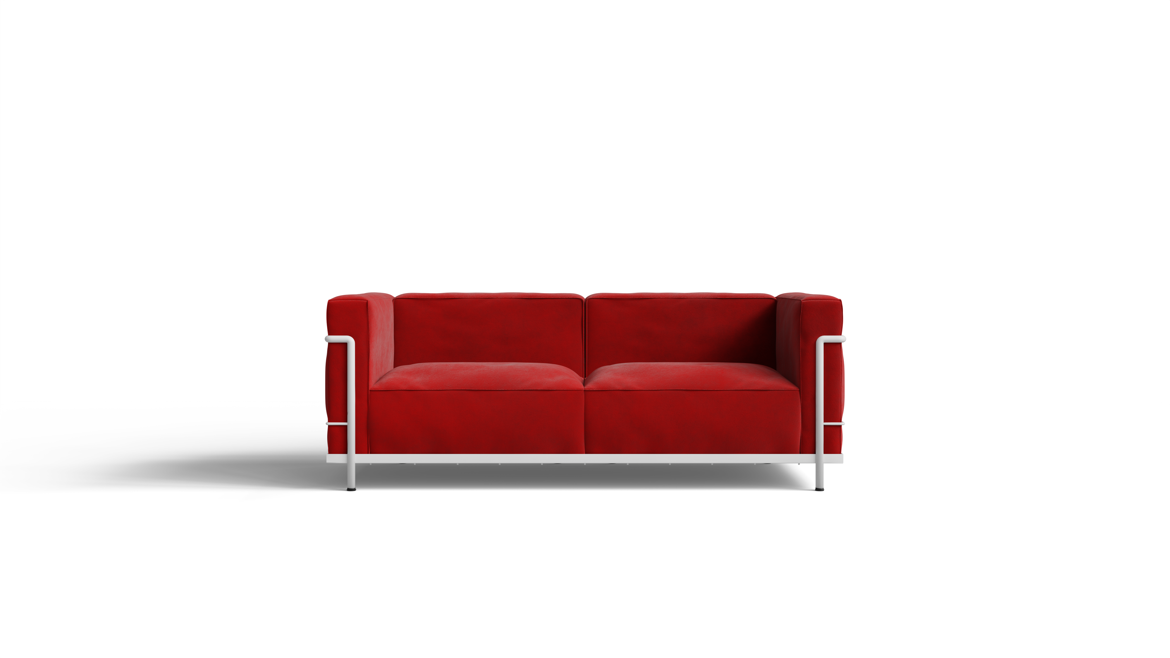 LC3 Confort Grand Modèle Sofa: Two-Seater Loveseat | Down Feather