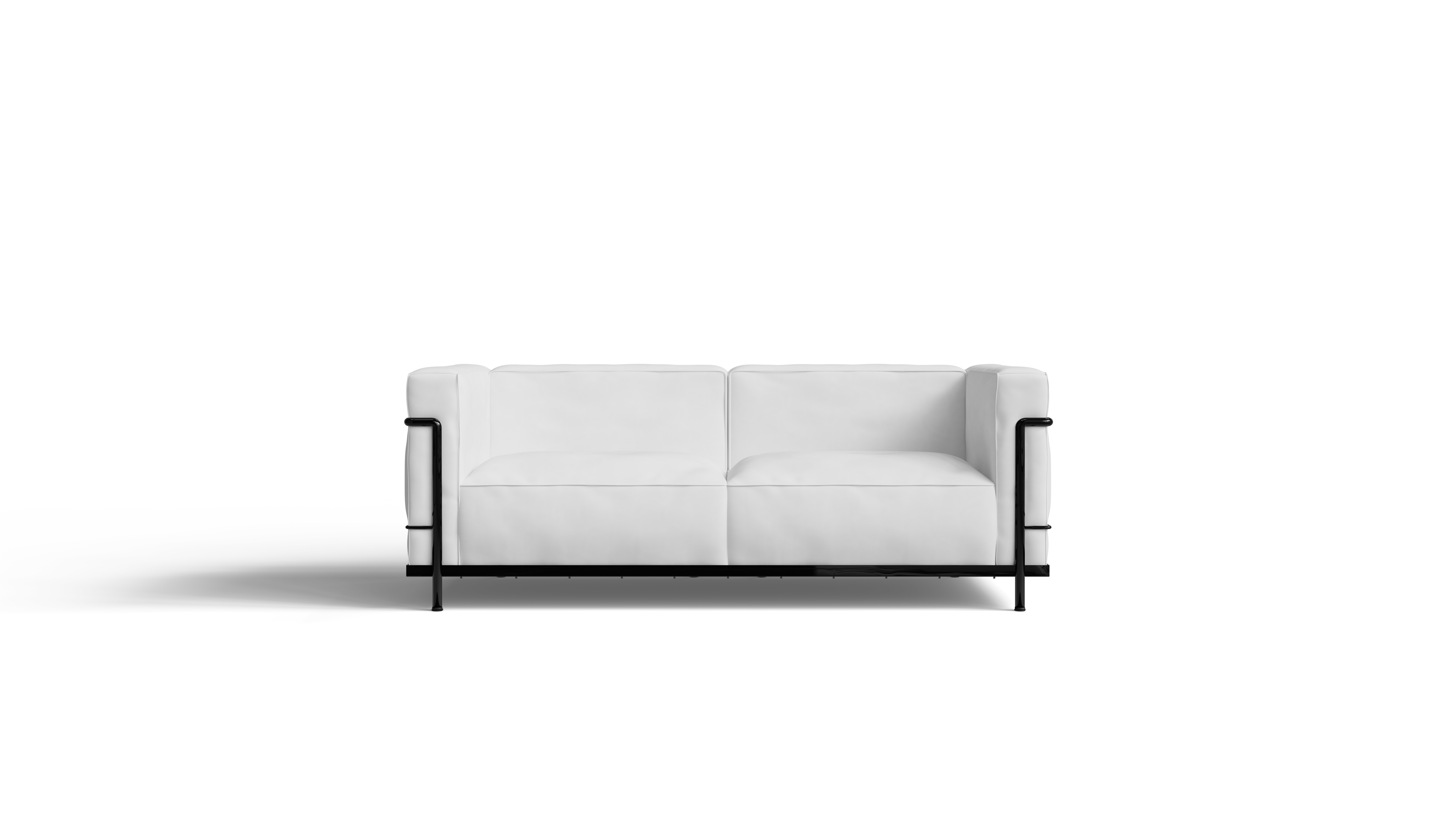 LC3 Confort Grand Modèle Sofa: Two-Seater Loveseat | Down Feather