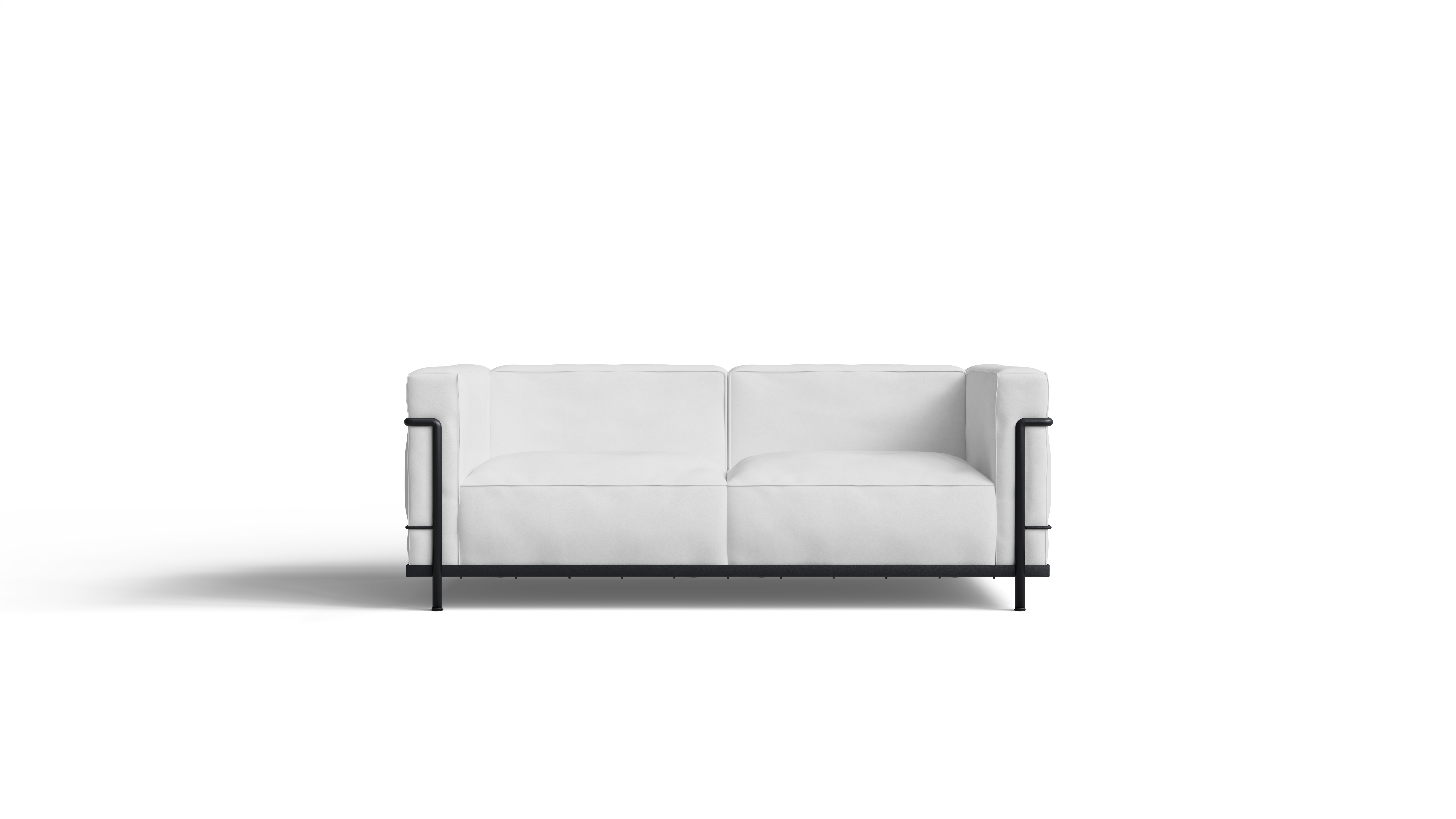 LC3 Confort Grand Modèle Sofa: Two-Seater Loveseat | Down Feather