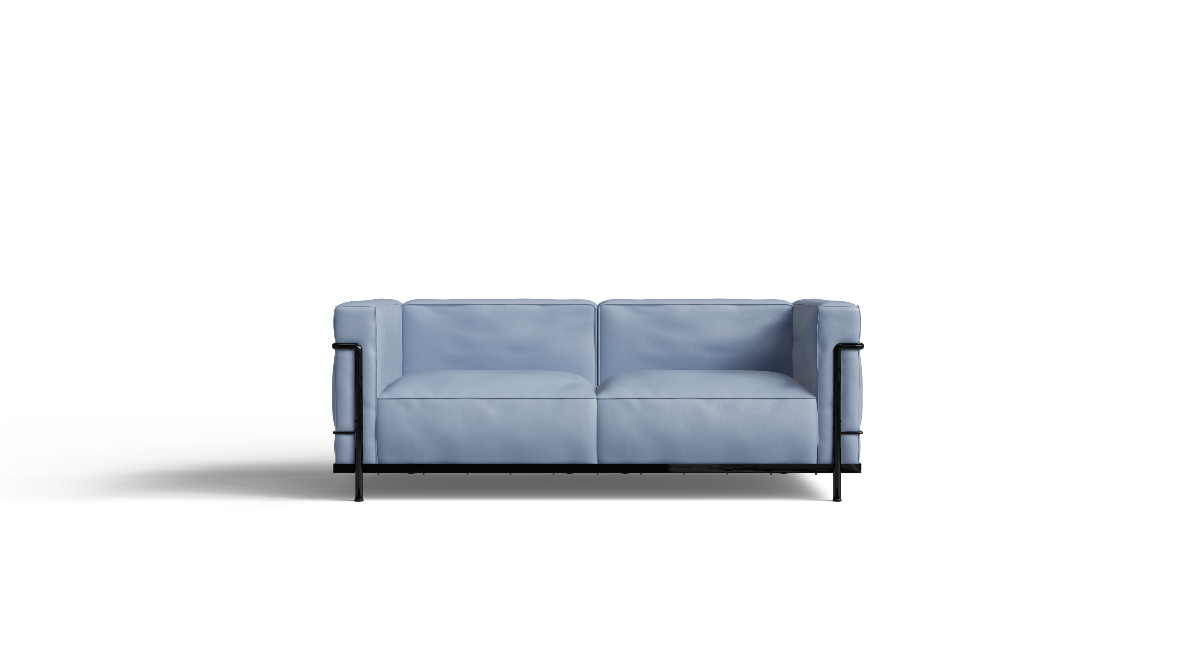 LC3 Confort Grand Modèle Sofa: Two-Seater Loveseat | Down Feather