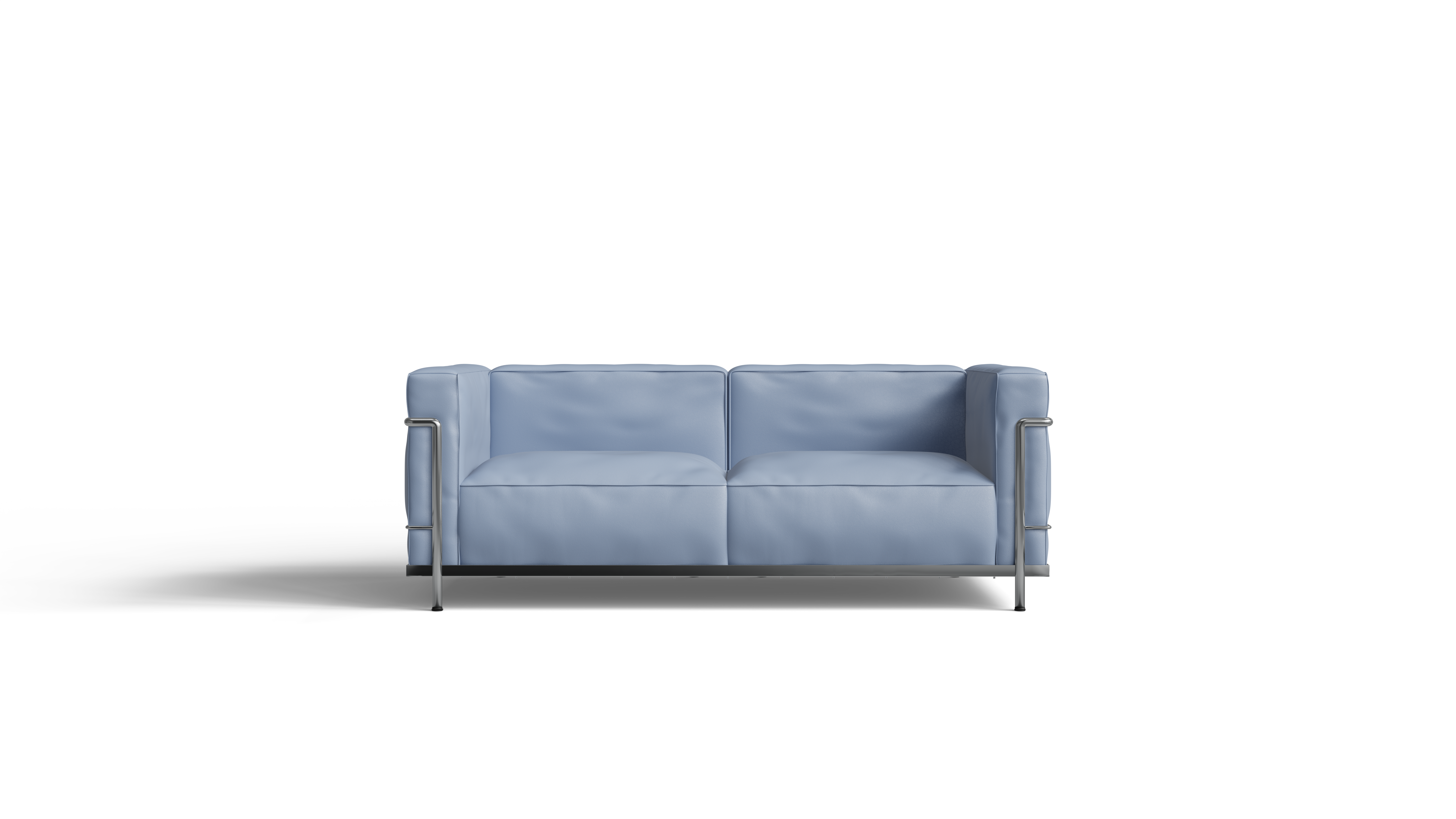LC3 Confort Grand Modèle Sofa: Two-Seater Loveseat | Down Feather