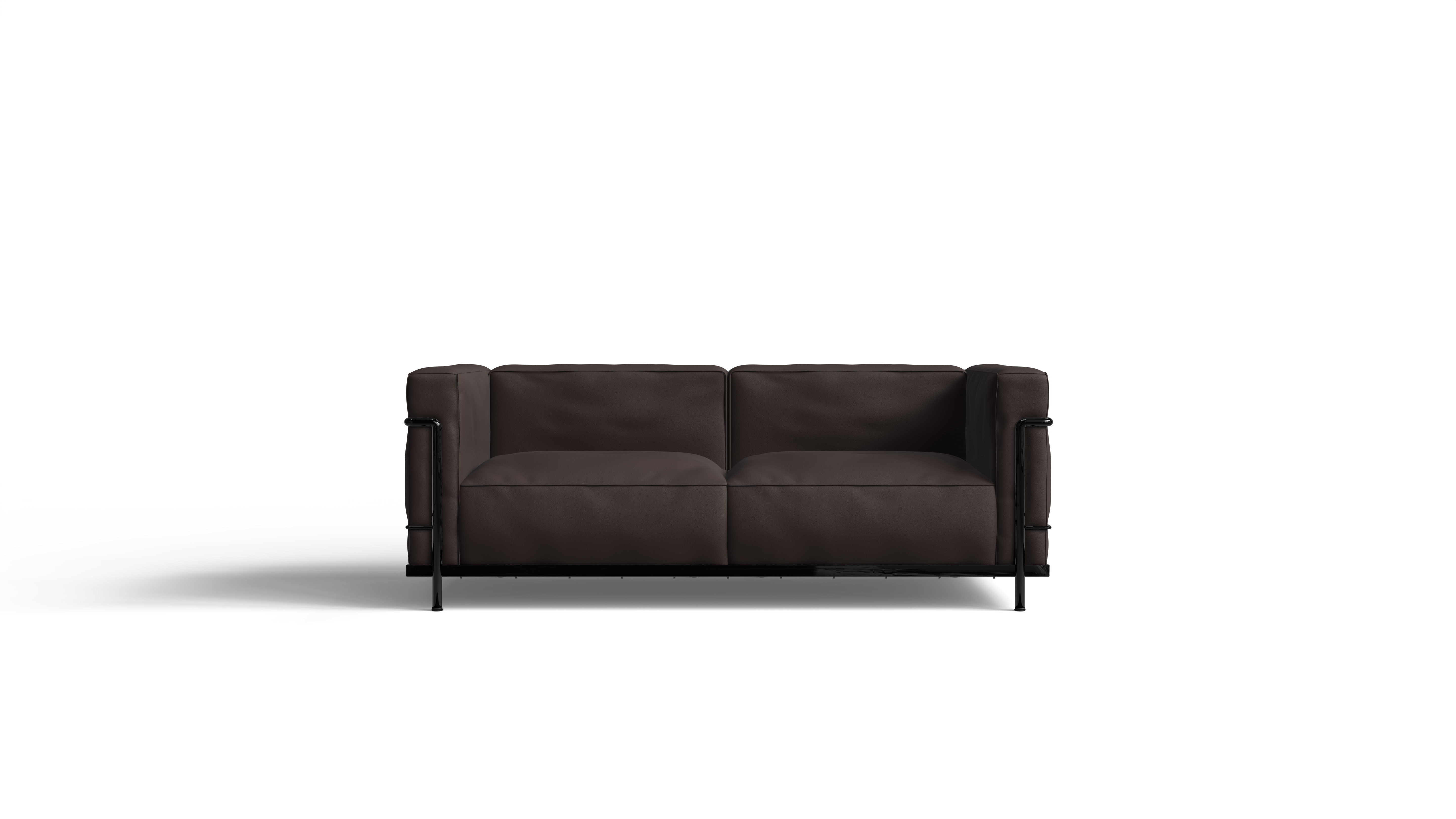 LC3 Confort Grand Modèle Sofa: Two-Seater Loveseat | Down Feather