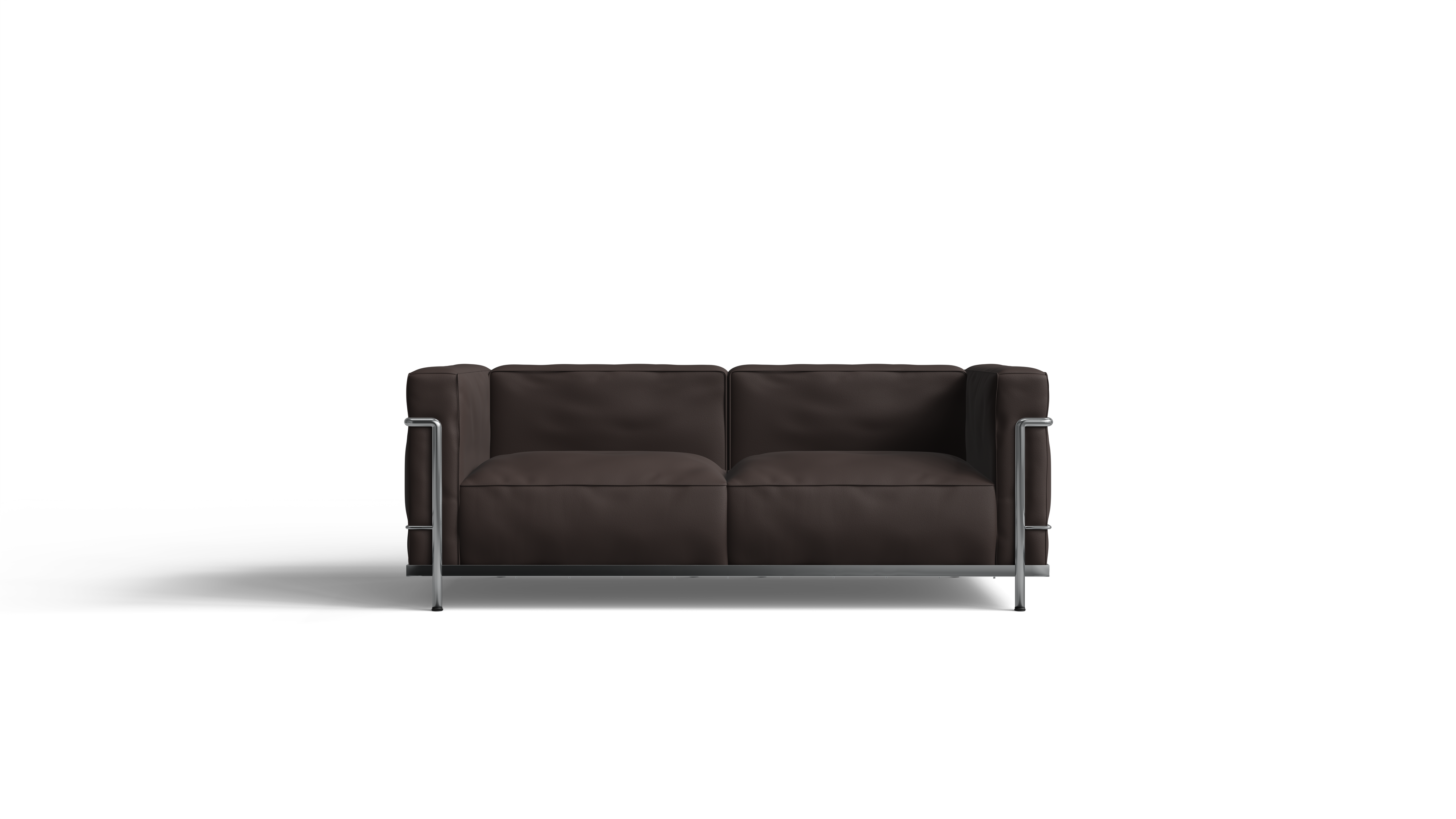 LC3 Confort Grand Modèle Sofa: Two-Seater Loveseat | Down Feather