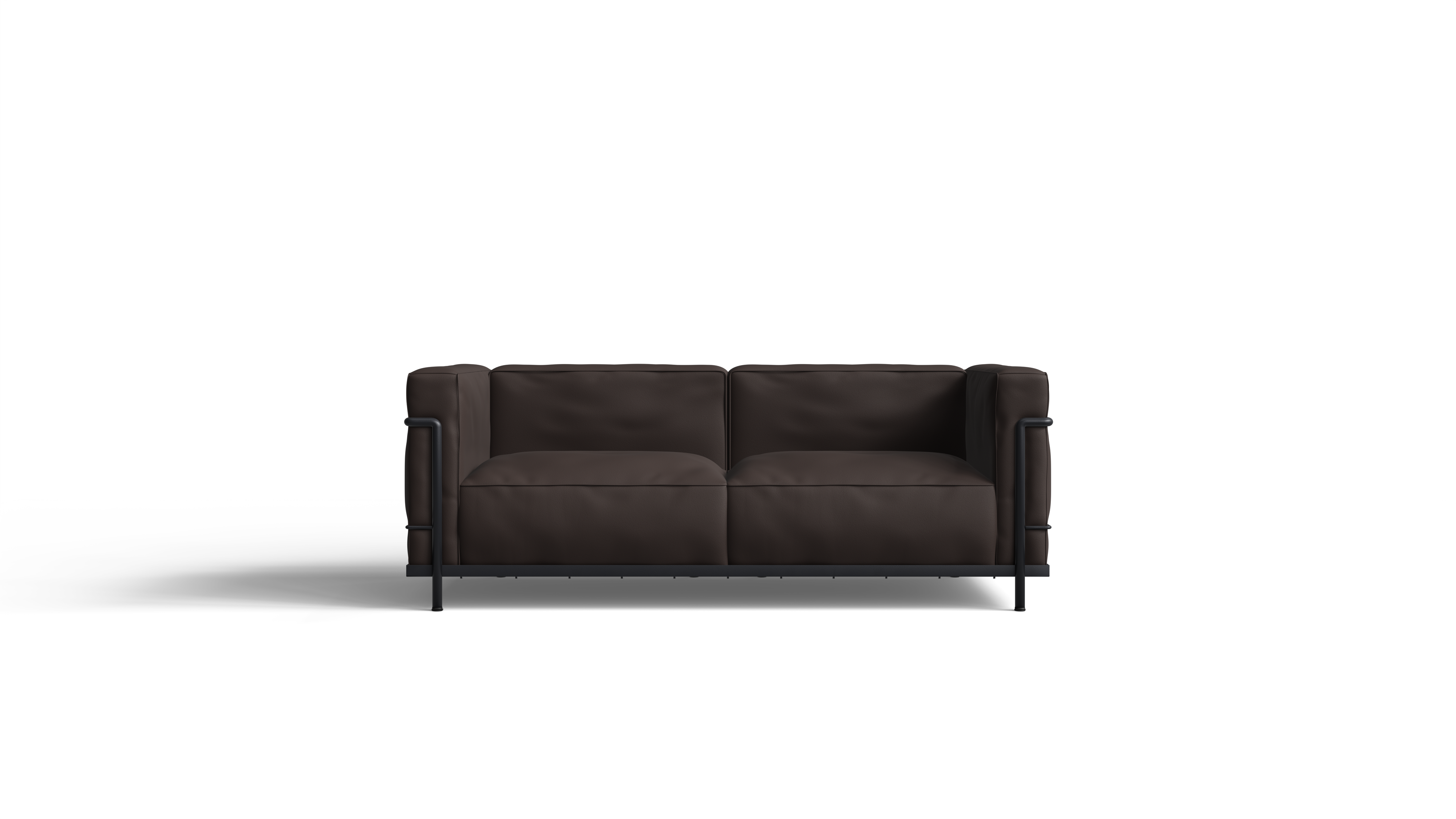 LC3 Confort Grand Modèle Sofa: Two-Seater Loveseat | Down Feather