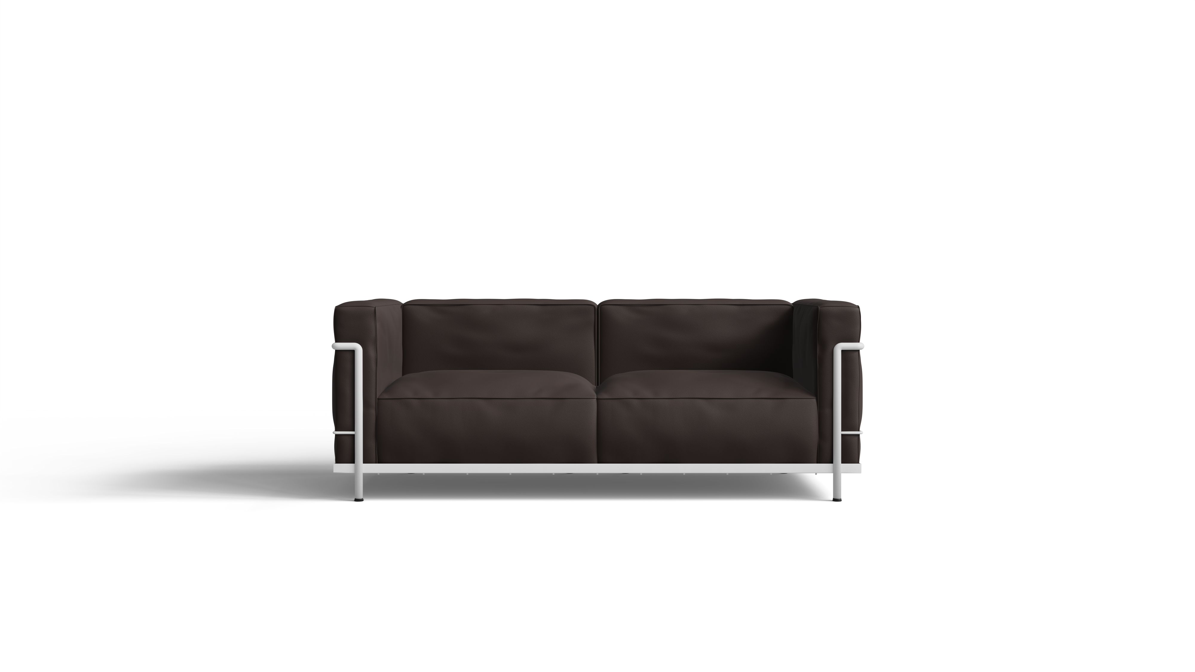 LC3 Confort Grand Modèle Sofa: Two-Seater Loveseat | Down Feather