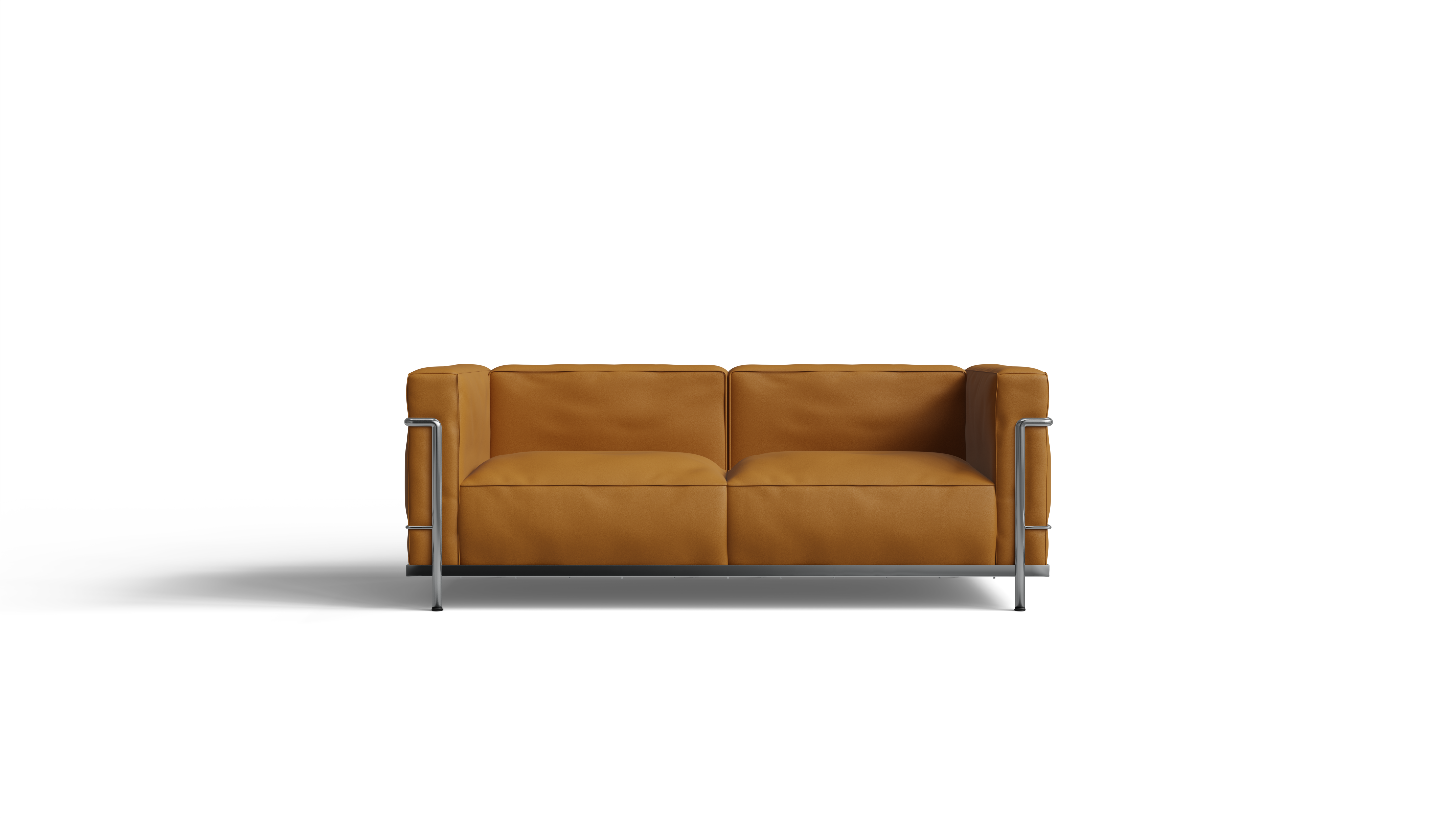 LC3 Confort Grand Modèle Sofa: Two-Seater Loveseat | Down Feather
