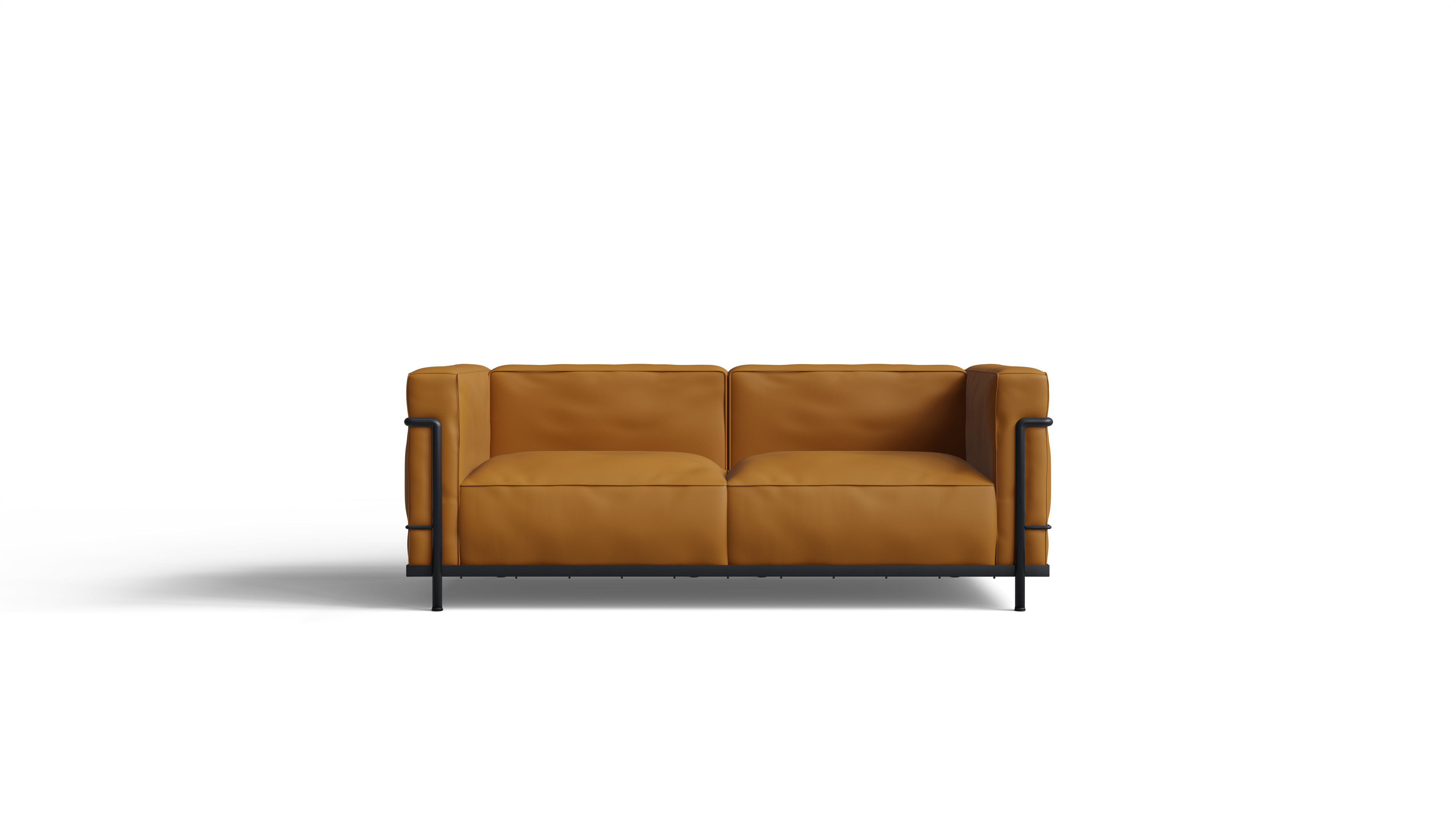 LC3 Confort Grand Modèle Sofa: Two-Seater Loveseat | Down Feather