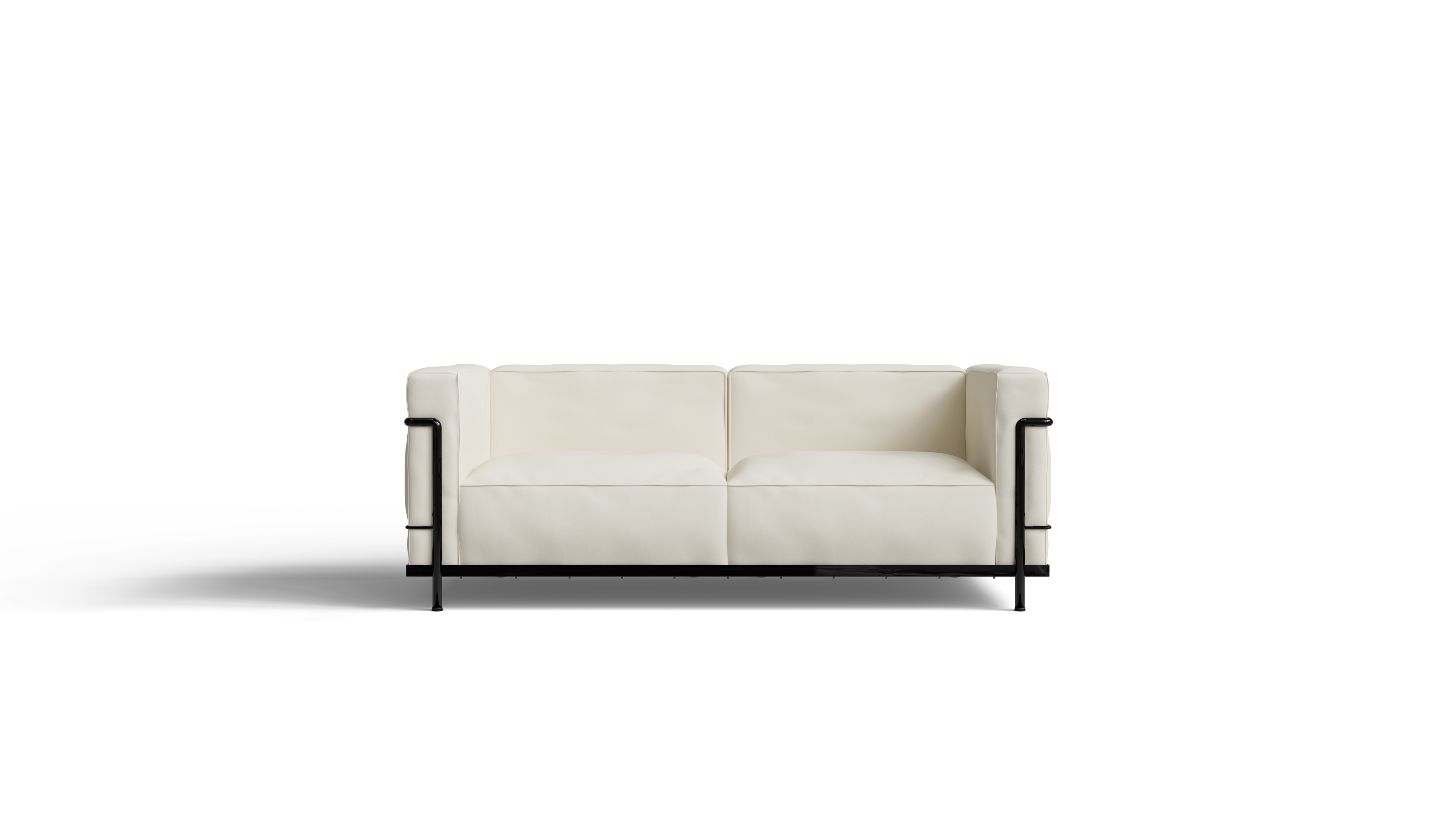 LC3 Confort Grand Modèle Sofa: Two-Seater Loveseat | Down Feather