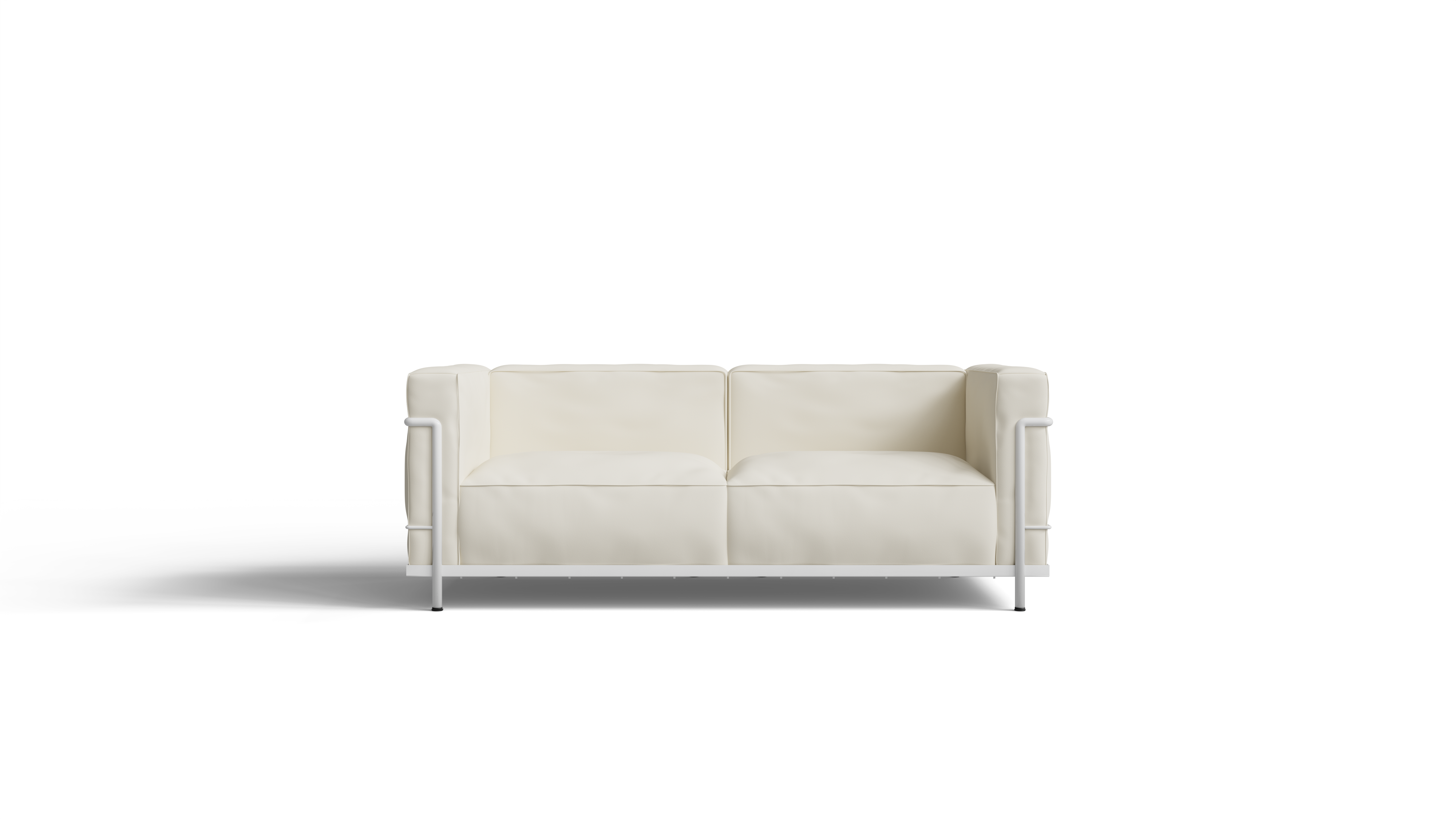 LC3 Confort Grand Modèle Sofa: Two-Seater Loveseat | Down Feather