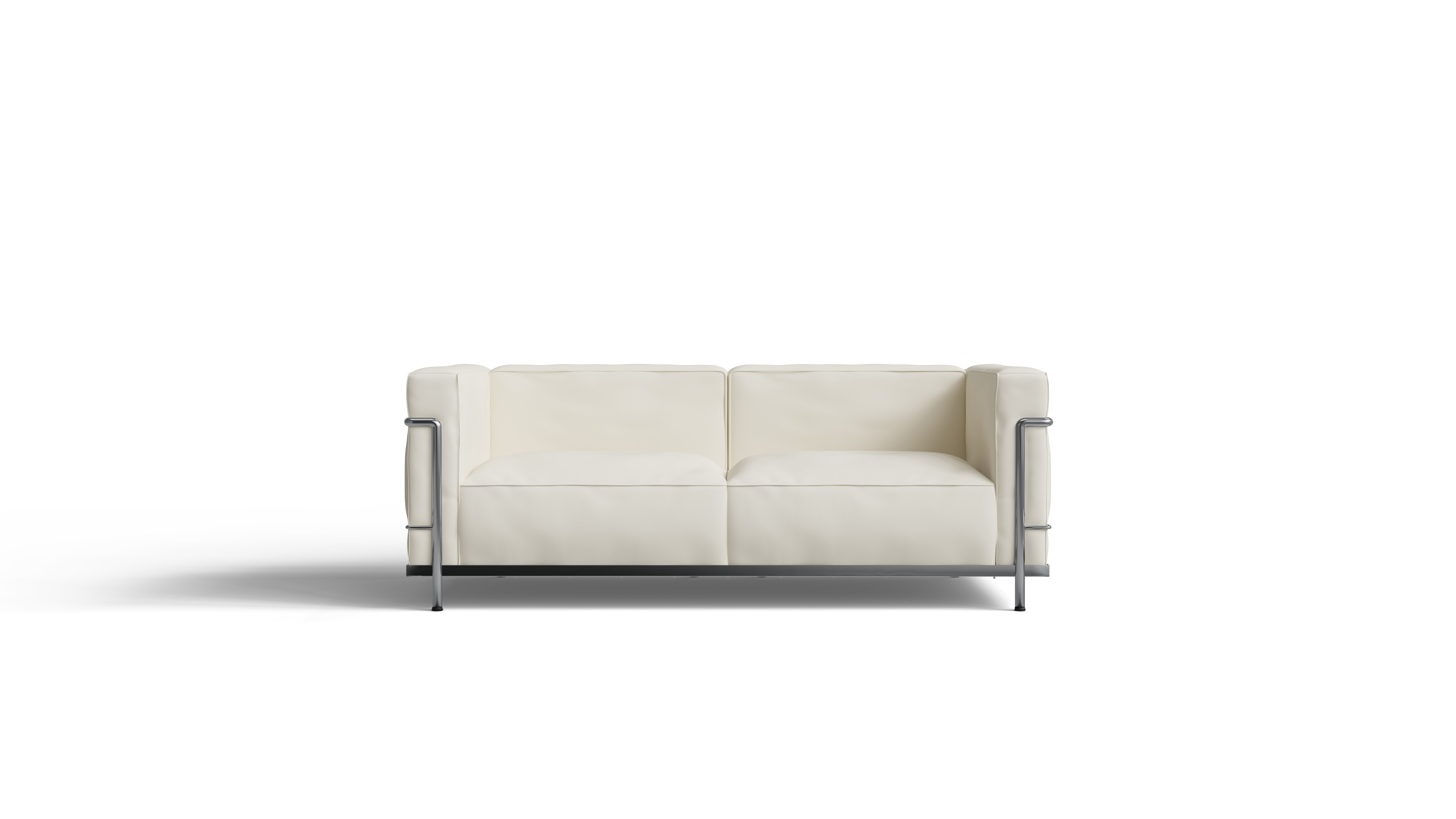 LC3 Confort Grand Modèle Sofa: Two-Seater Loveseat | Down Feather