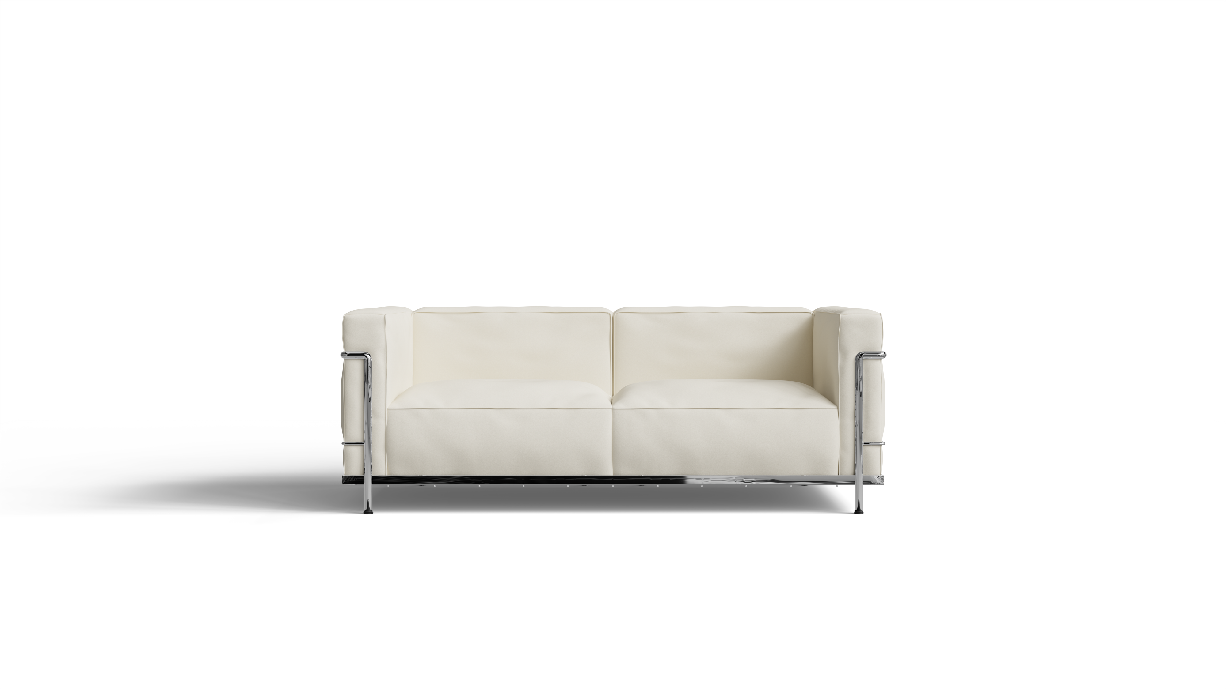 LC3 Confort Grand Modèle Sofa: Two-Seater Loveseat | Down Feather