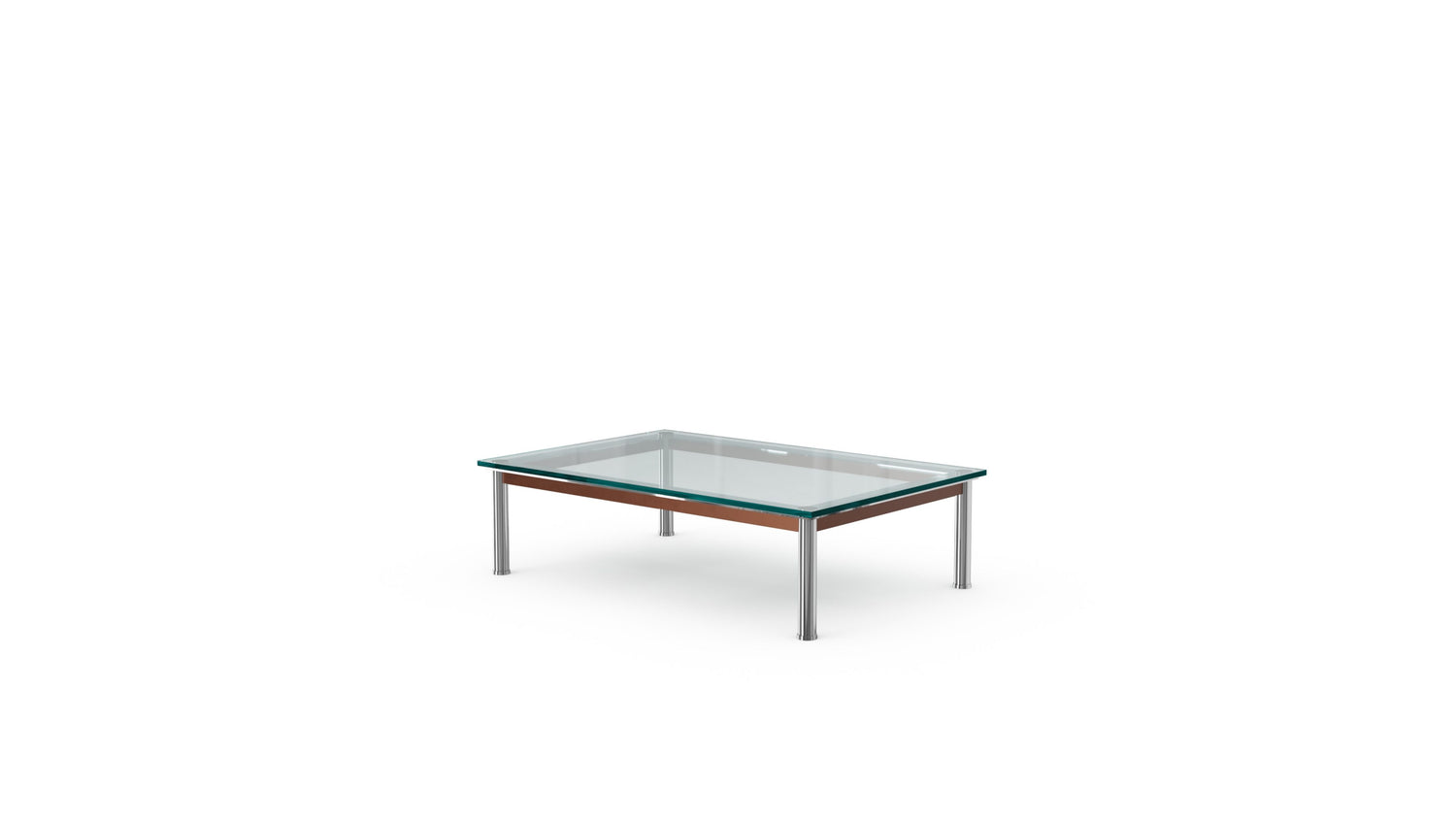 Le Corbusier LC10-P Low Table En Tube in Canada and the USA LC10 Coffee Table - Front Angle
