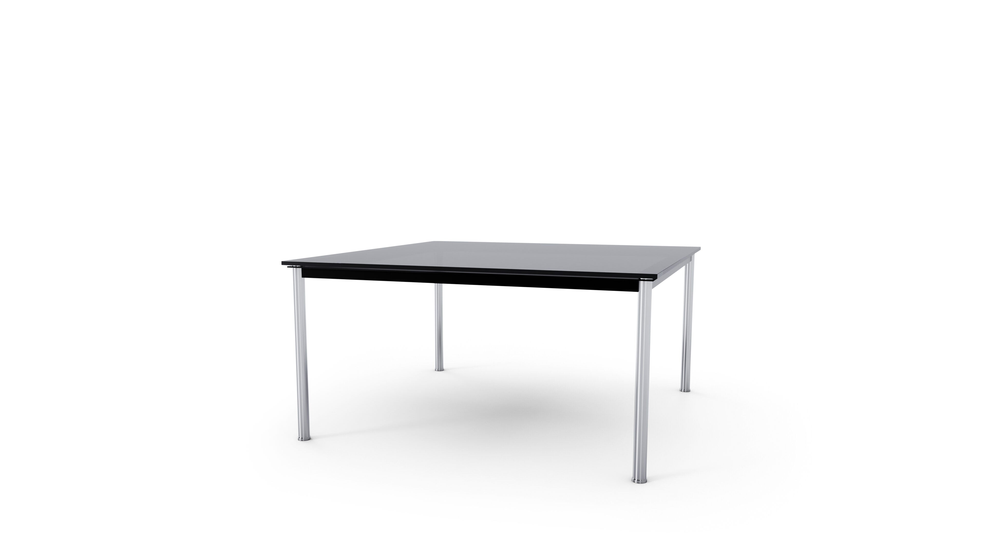 Le Corbusier LC10-P Table in Canada and the USA LC10-P Table En Tube - Back Angle