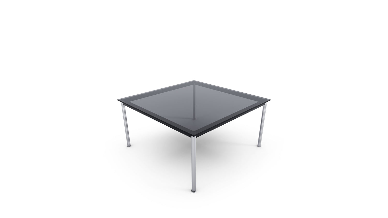 Le Corbusier LC10-P Table in Canada and the USA LC10-P Table En Tube - Front Angle 2