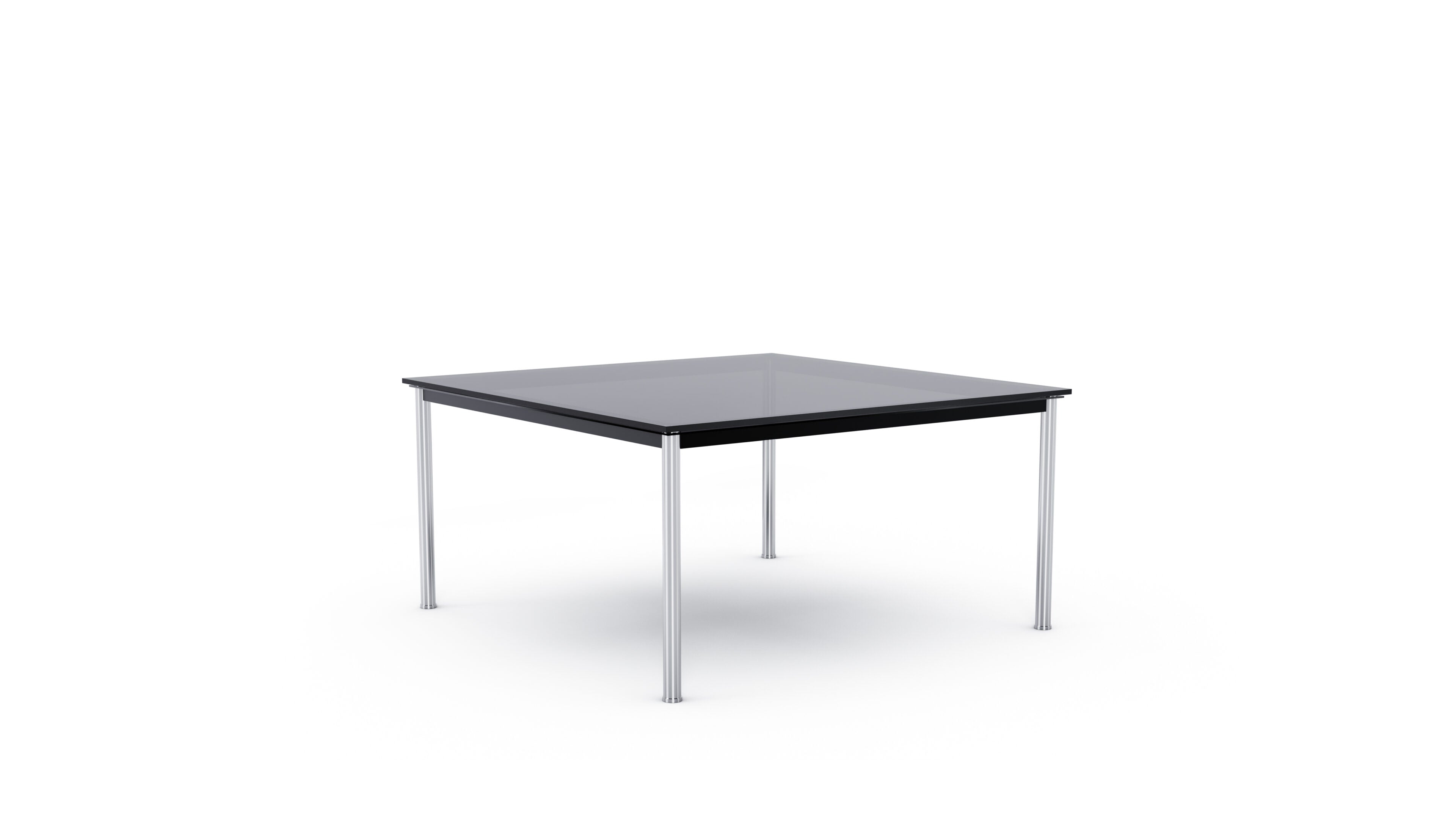 Le Corbusier LC10-P Table in Canada and the USA LC10-P Table En Tube - Front Angle