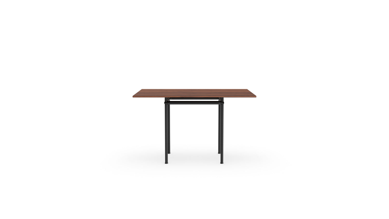Le Corbusier LC12 Table in Canada and the USA LC12 Table La Roche Dining Table Wood Medium - Front