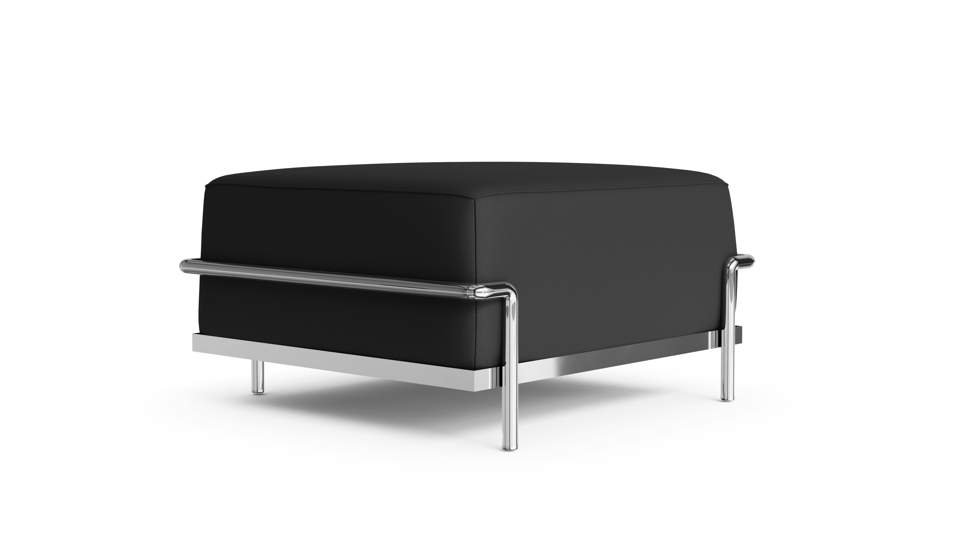 Le Corbusier LC2 Ottoman in Canada and the USA 2 Ottomane - Closeup